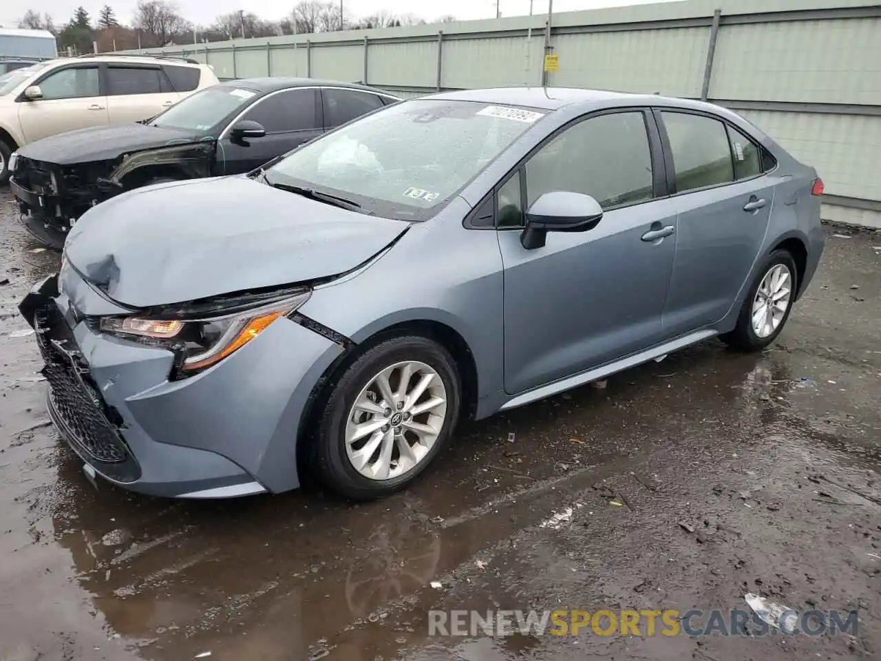 1 Photograph of a damaged car JTDVPMAEXMJ163760 TOYOTA COROLLA 2021