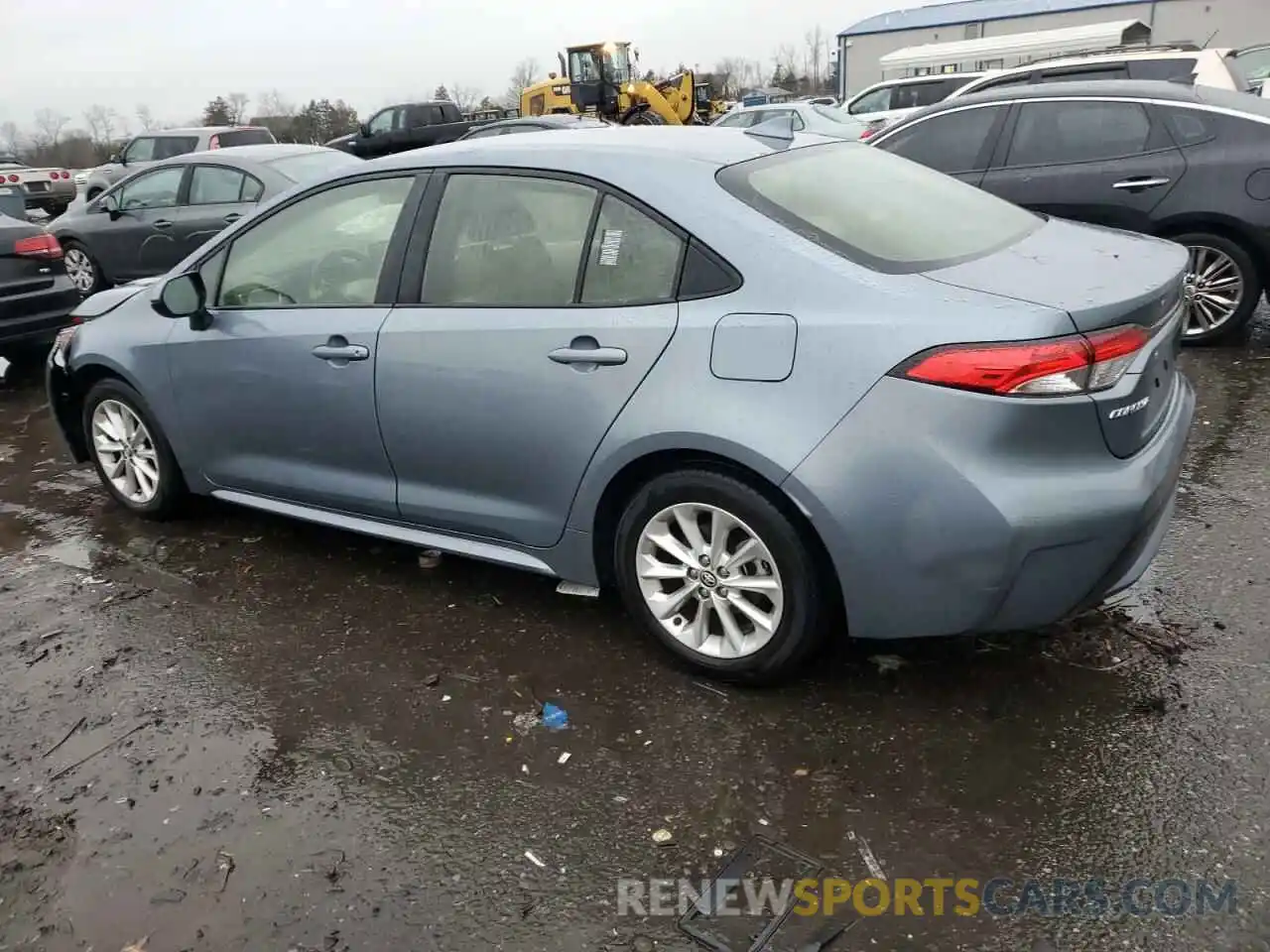 2 Photograph of a damaged car JTDVPMAEXMJ163760 TOYOTA COROLLA 2021