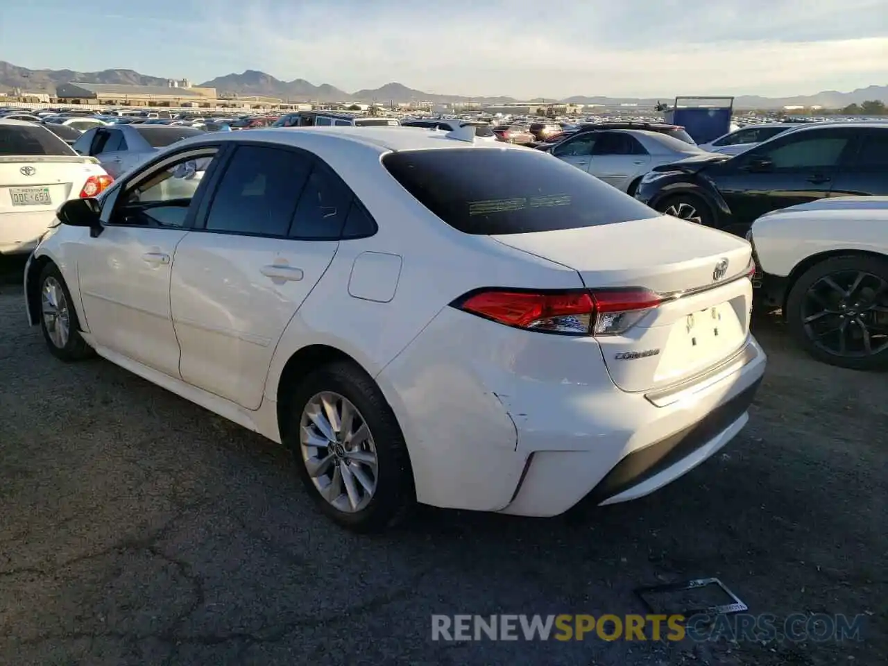 3 Photograph of a damaged car JTDVPMAEXMJ169509 TOYOTA COROLLA 2021