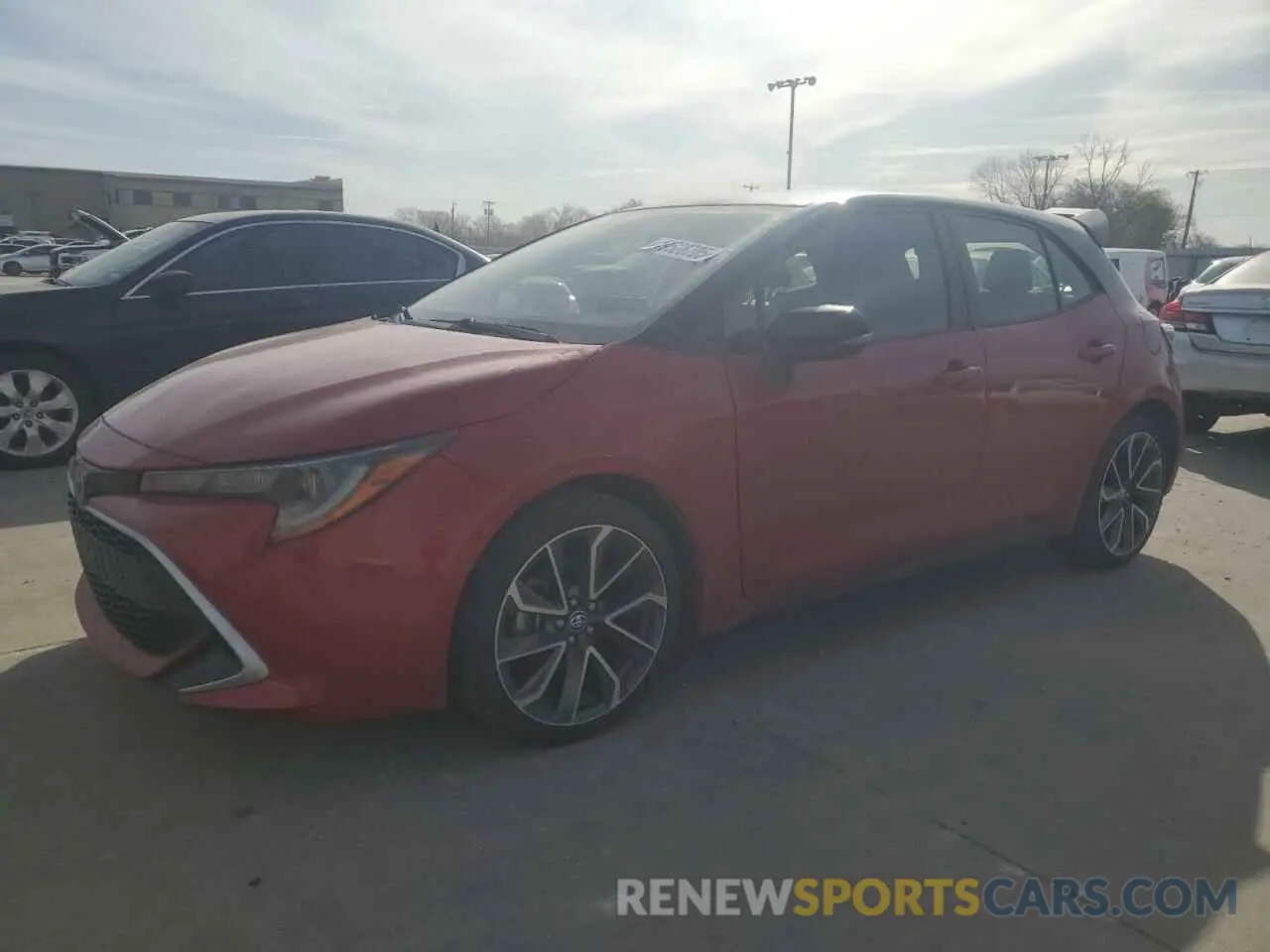 1 Photograph of a damaged car JTNA4MBE0M3105937 TOYOTA COROLLA 2021