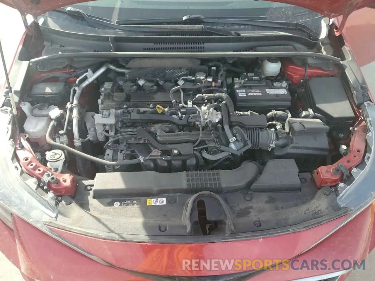 11 Photograph of a damaged car JTNA4MBE0M3105937 TOYOTA COROLLA 2021