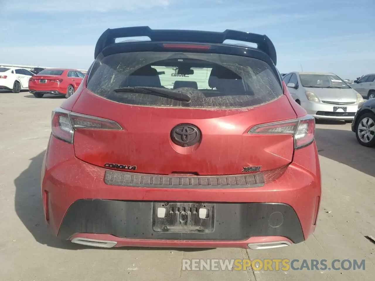 6 Photograph of a damaged car JTNA4MBE0M3105937 TOYOTA COROLLA 2021