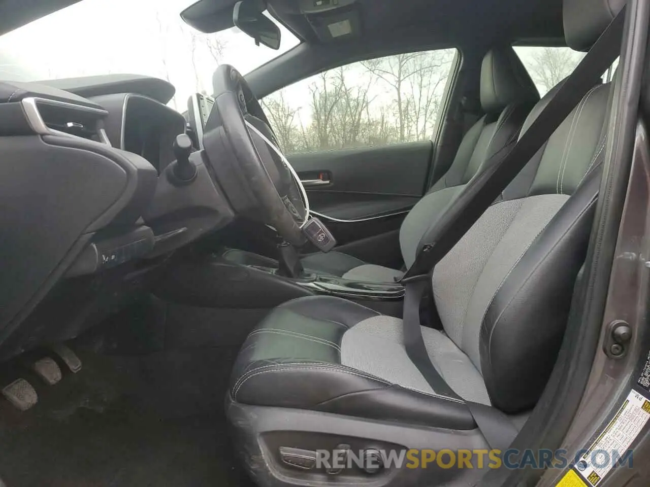 7 Photograph of a damaged car JTNA4MBE0M3133124 TOYOTA COROLLA 2021
