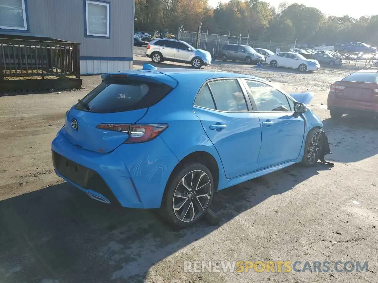 3 Photograph of a damaged car JTNA4MBE1M3126859 TOYOTA COROLLA 2021