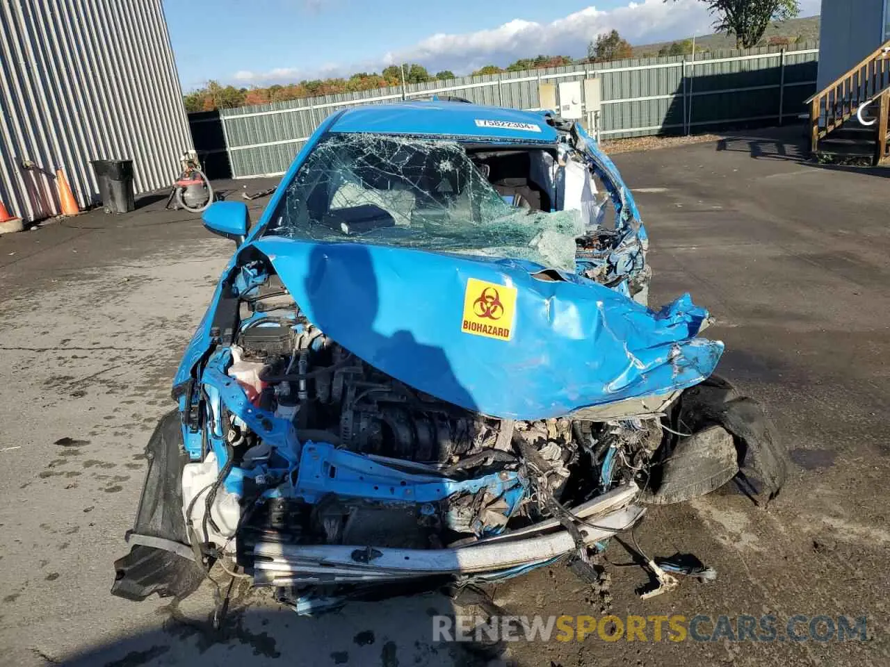 5 Photograph of a damaged car JTNA4MBE1M3126859 TOYOTA COROLLA 2021