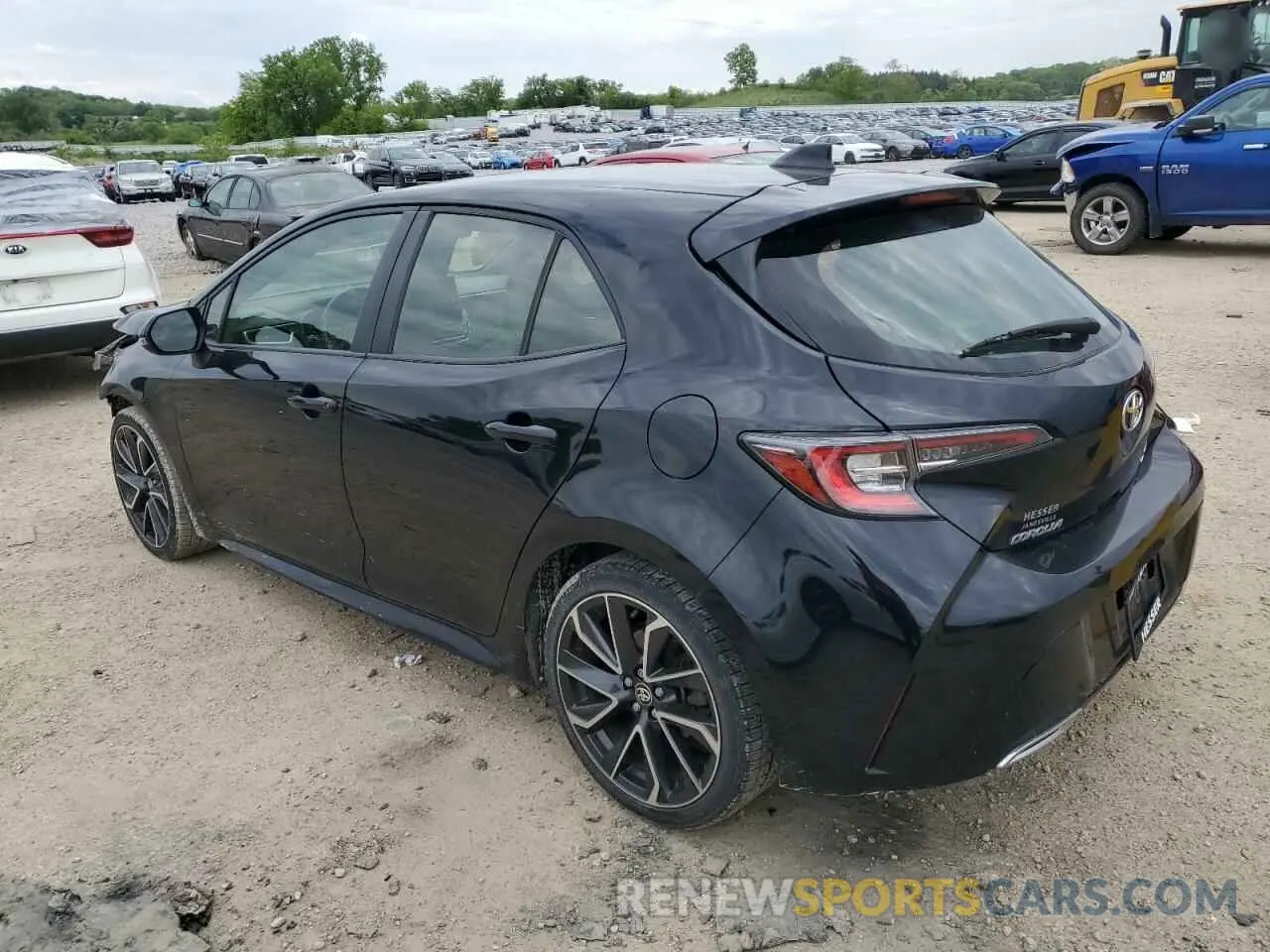 3 Photograph of a damaged car JTNA4MBE3M3133568 TOYOTA COROLLA 2021