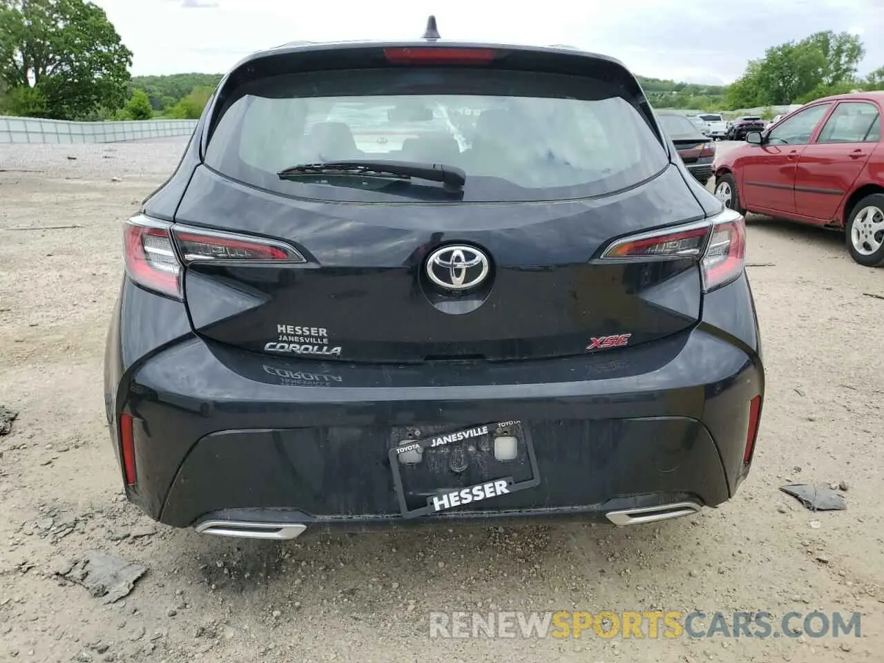 7 Photograph of a damaged car JTNA4MBE3M3133568 TOYOTA COROLLA 2021