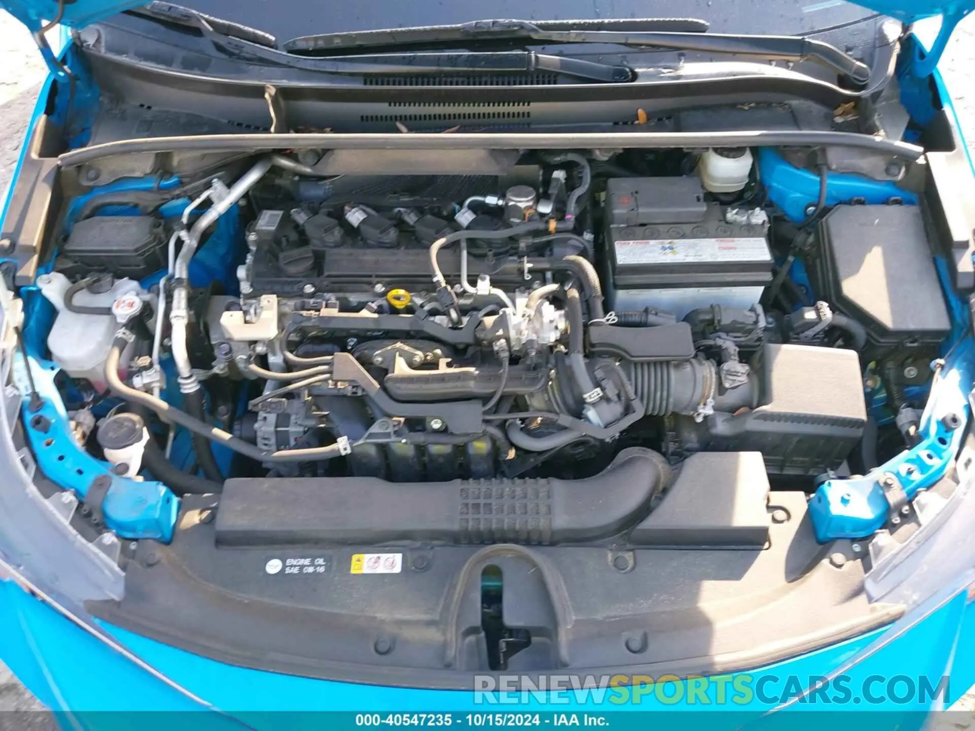 10 Photograph of a damaged car JTNA4MBE5M3146211 TOYOTA COROLLA 2021