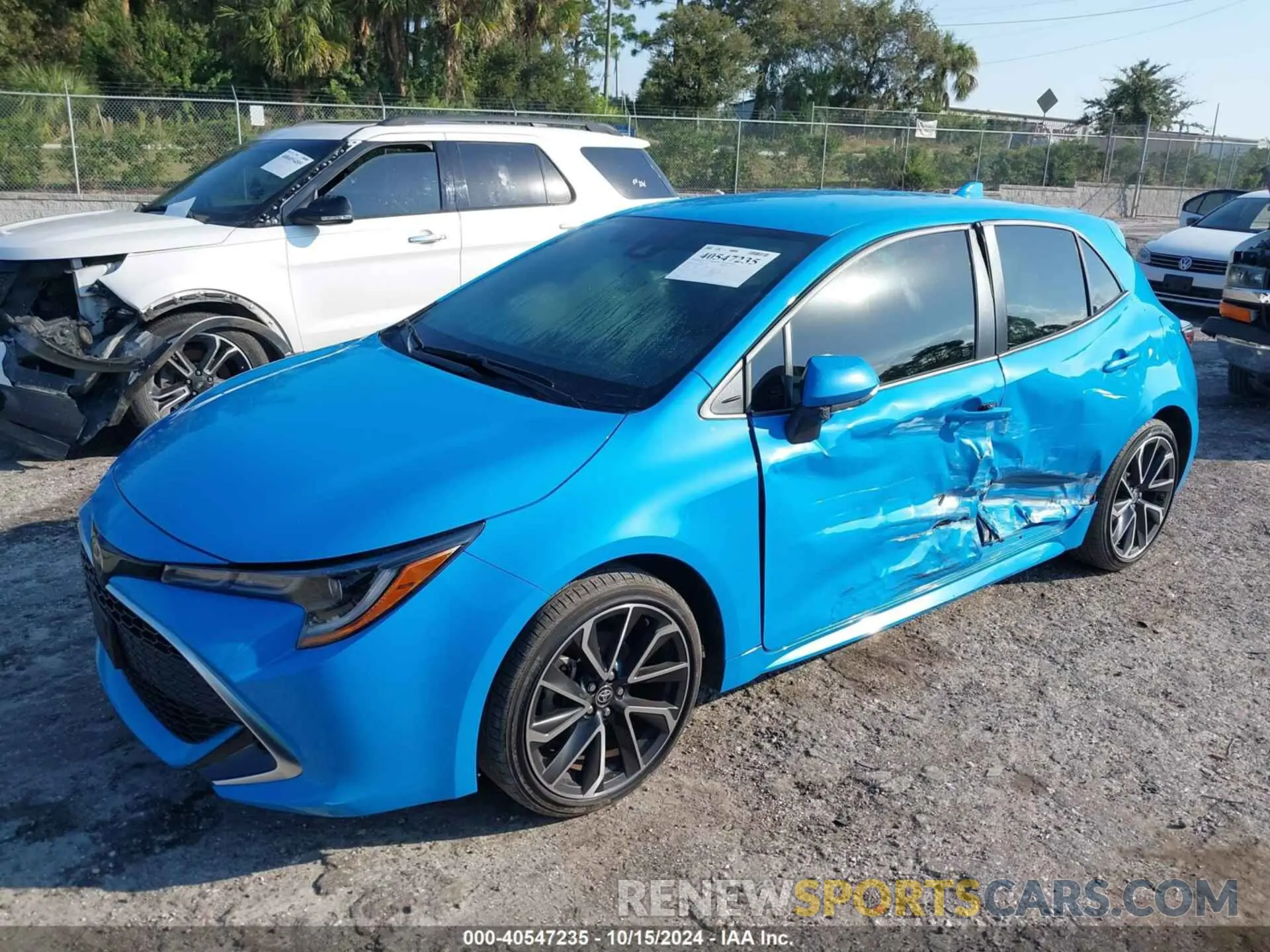 2 Photograph of a damaged car JTNA4MBE5M3146211 TOYOTA COROLLA 2021