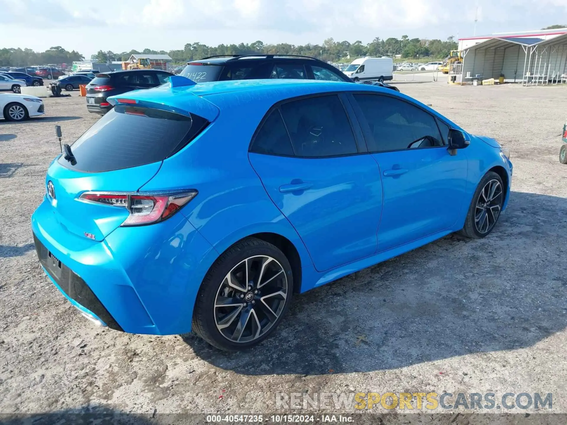 4 Photograph of a damaged car JTNA4MBE5M3146211 TOYOTA COROLLA 2021