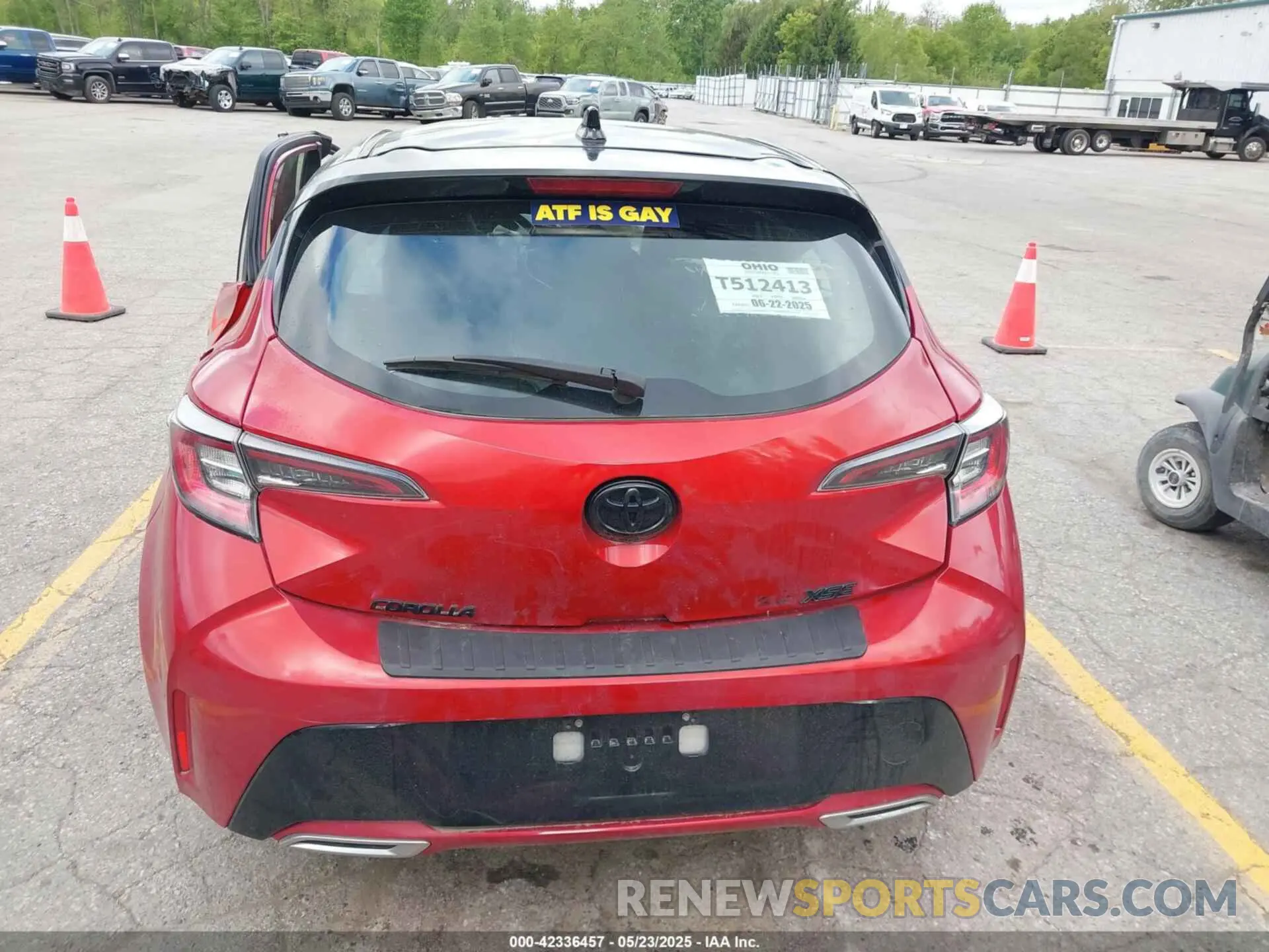17 Photograph of a damaged car JTNA4MBE9M3140914 TOYOTA COROLLA 2021