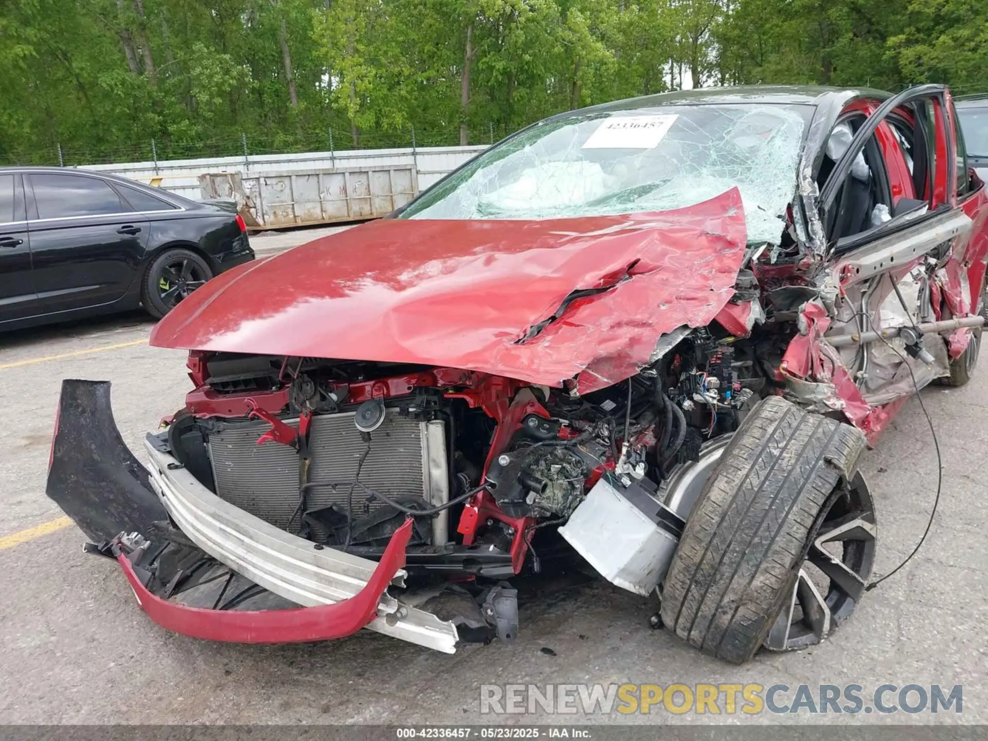 6 Photograph of a damaged car JTNA4MBE9M3140914 TOYOTA COROLLA 2021