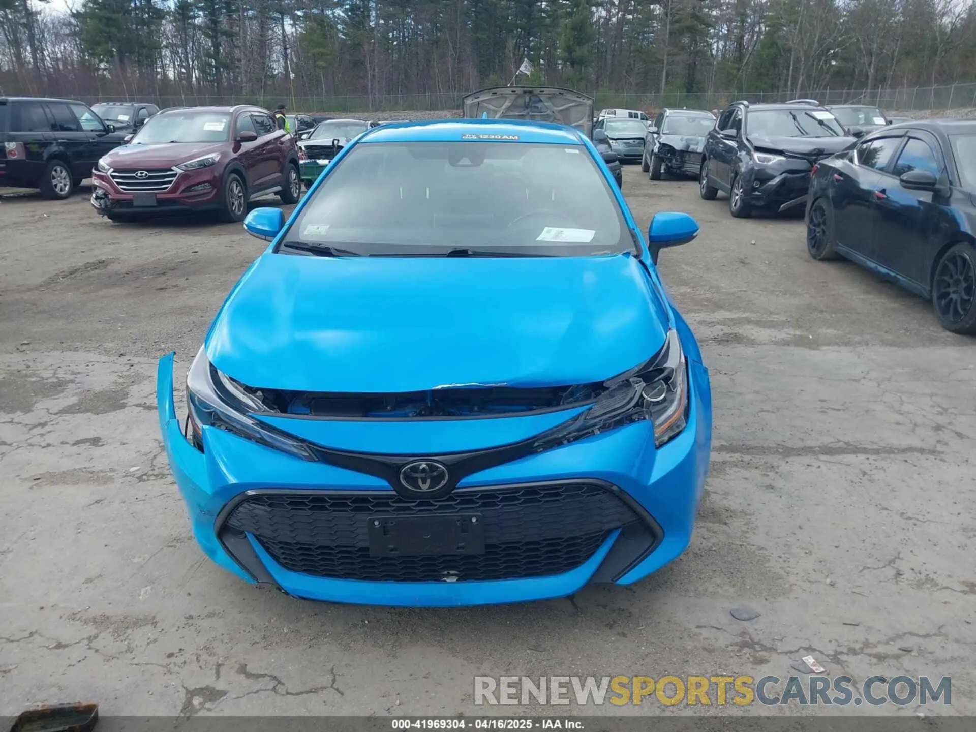 13 Photograph of a damaged car JTNB4MBE2M3110884 TOYOTA COROLLA 2021