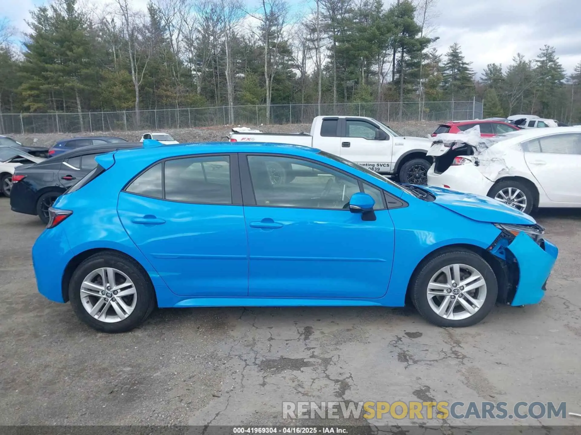 14 Photograph of a damaged car JTNB4MBE2M3110884 TOYOTA COROLLA 2021