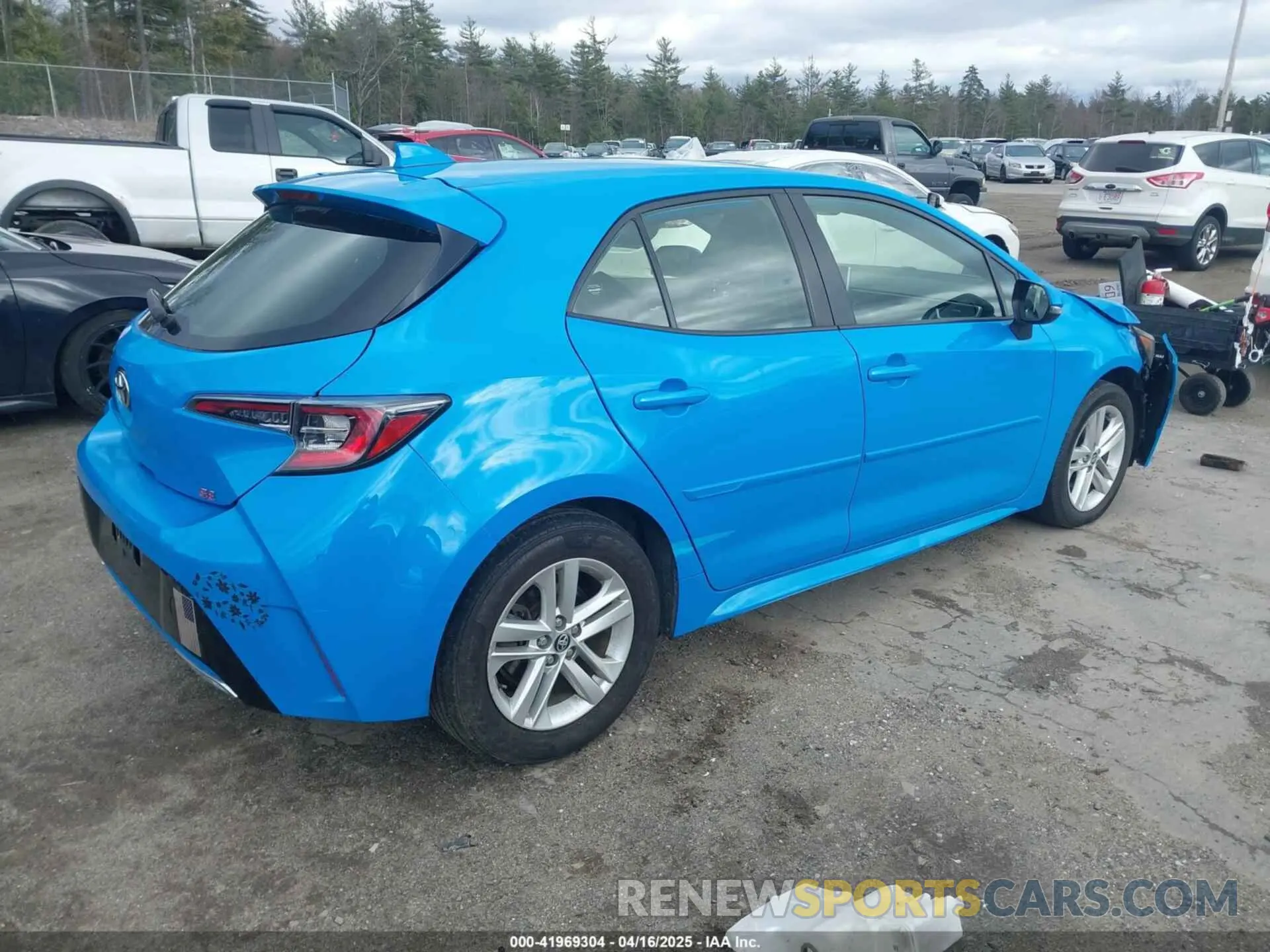 4 Photograph of a damaged car JTNB4MBE2M3110884 TOYOTA COROLLA 2021