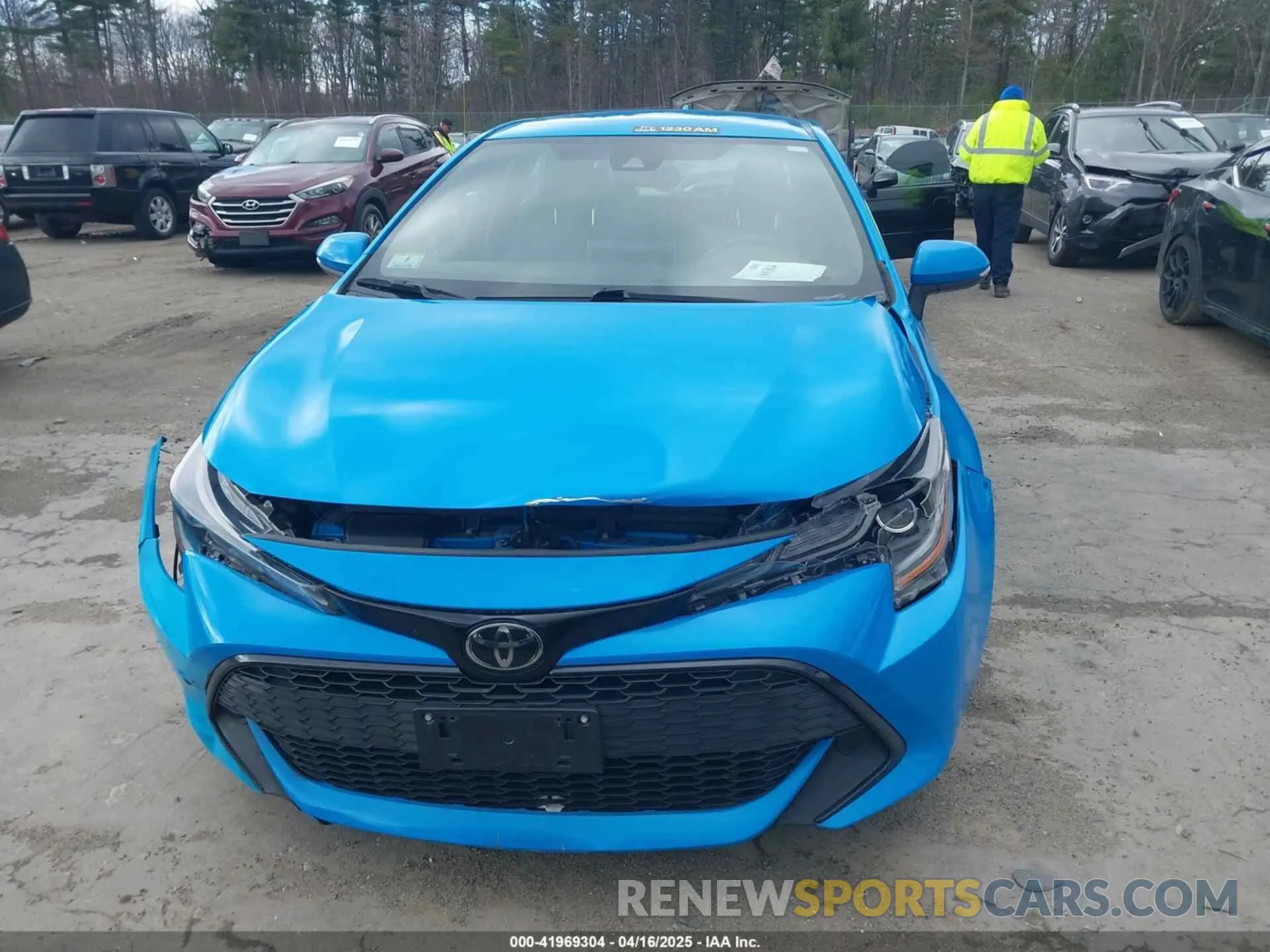 6 Photograph of a damaged car JTNB4MBE2M3110884 TOYOTA COROLLA 2021