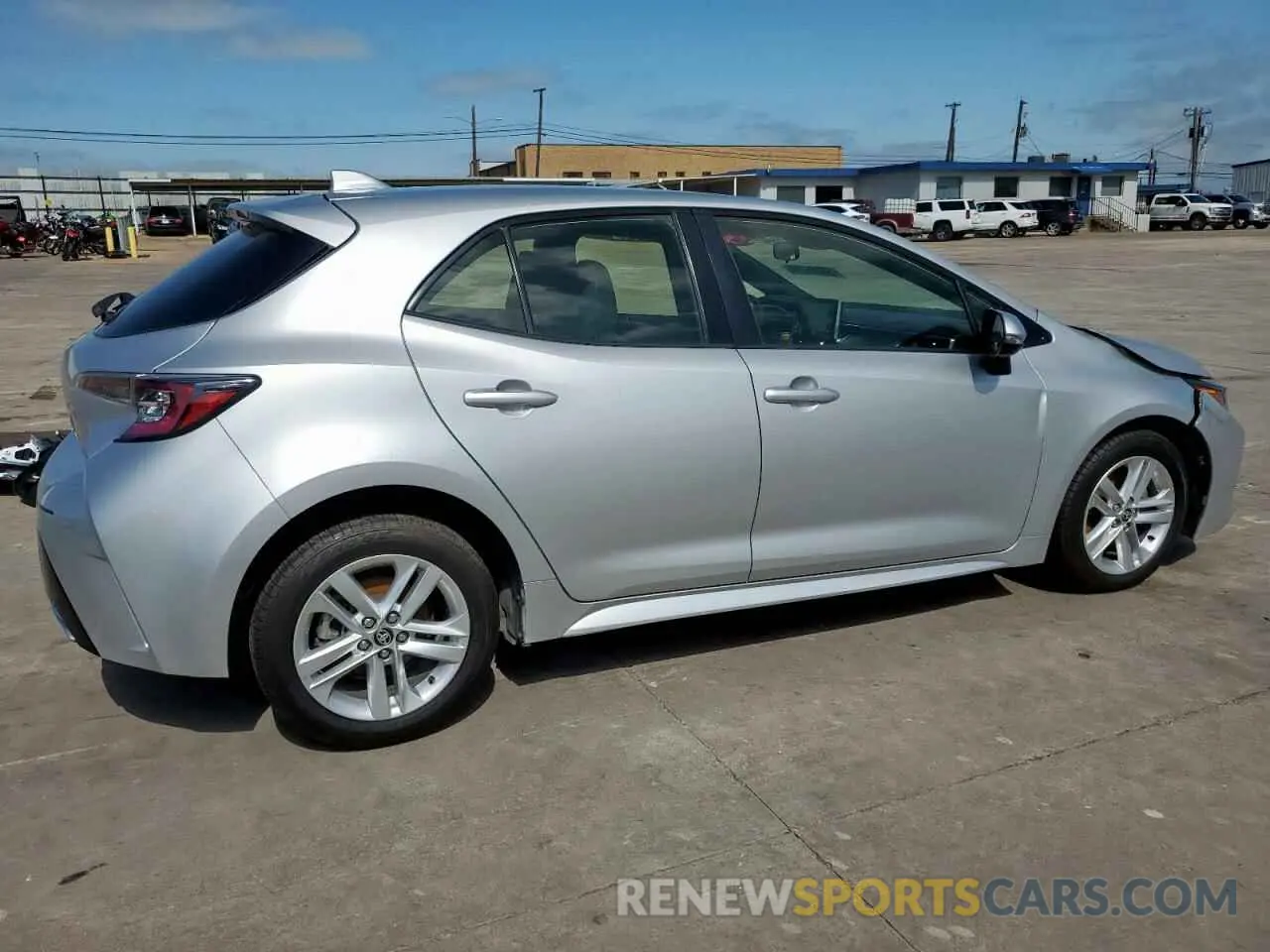 3 Photograph of a damaged car JTNB4MBE5M3126321 TOYOTA COROLLA 2021