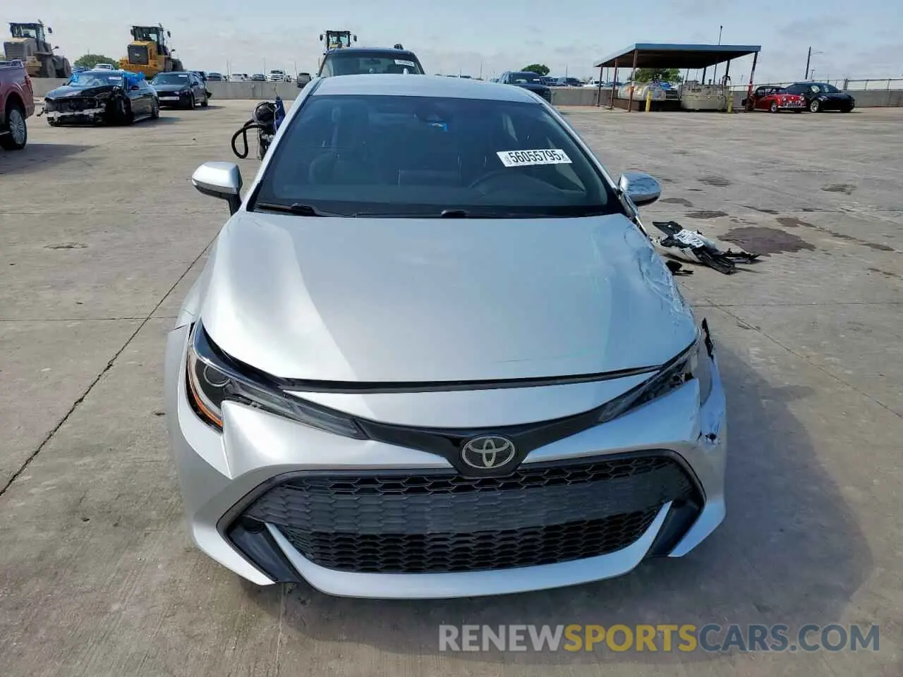 5 Photograph of a damaged car JTNB4MBE5M3126321 TOYOTA COROLLA 2021