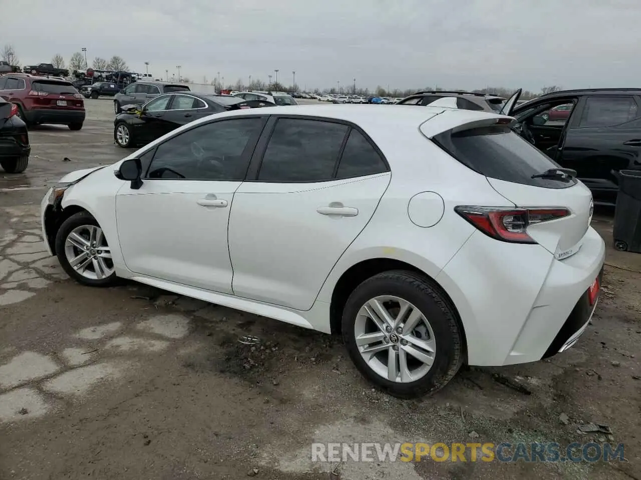 2 Photograph of a damaged car JTNB4MBE6M3110743 TOYOTA COROLLA 2021