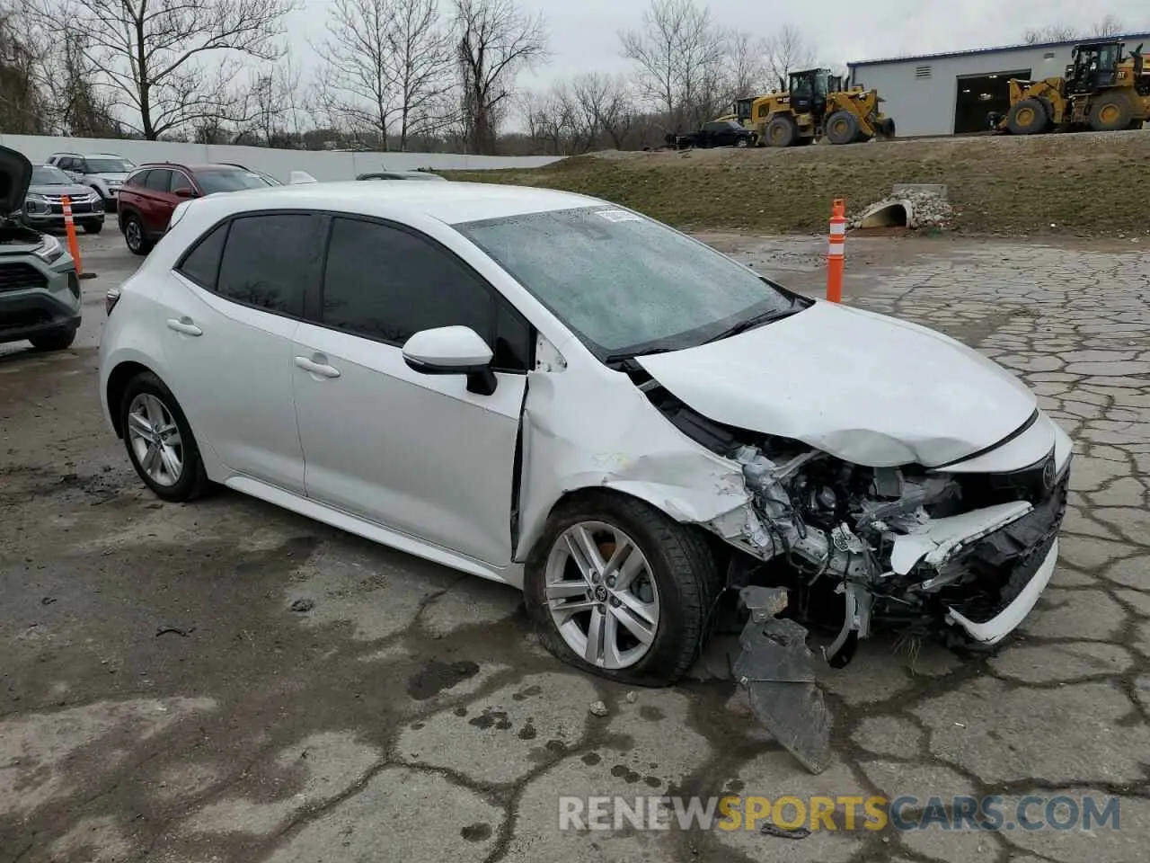 4 Photograph of a damaged car JTNB4MBE6M3110743 TOYOTA COROLLA 2021