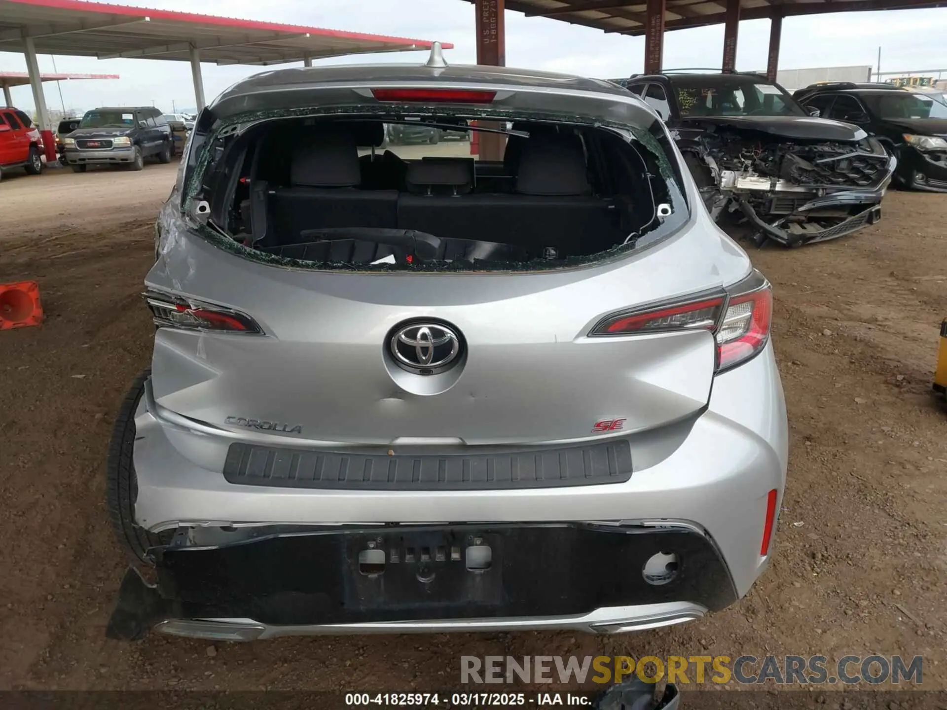 16 Photograph of a damaged car JTNB4MBE6M3126568 TOYOTA COROLLA 2021