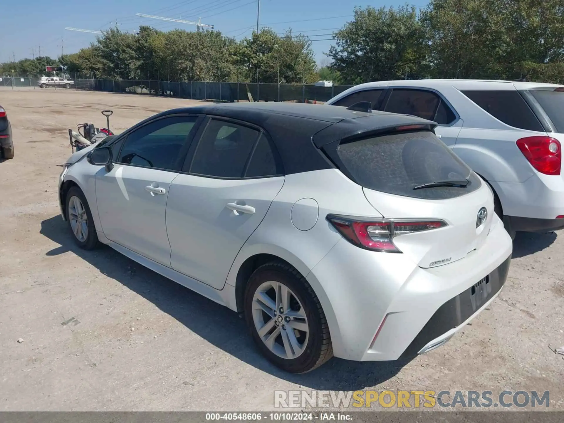 3 Photograph of a damaged car JTNB4MBE6M3137232 TOYOTA COROLLA 2021