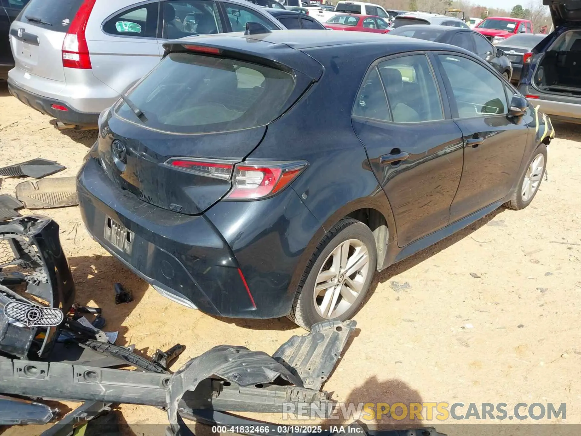 4 Photograph of a damaged car JTNB4MBEXM3146368 TOYOTA COROLLA 2021