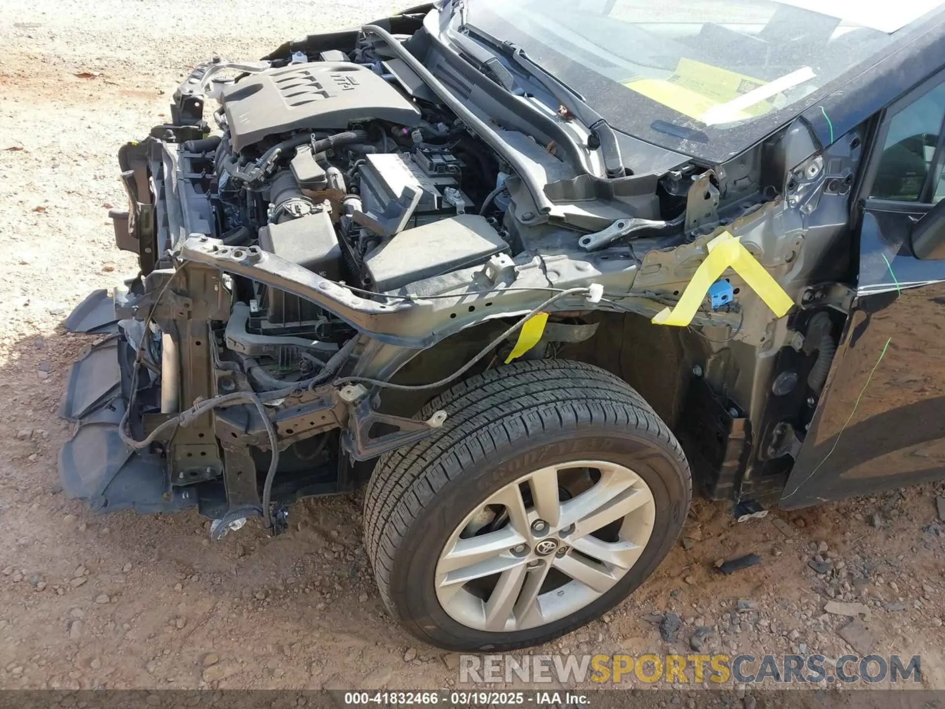 6 Photograph of a damaged car JTNB4MBEXM3146368 TOYOTA COROLLA 2021