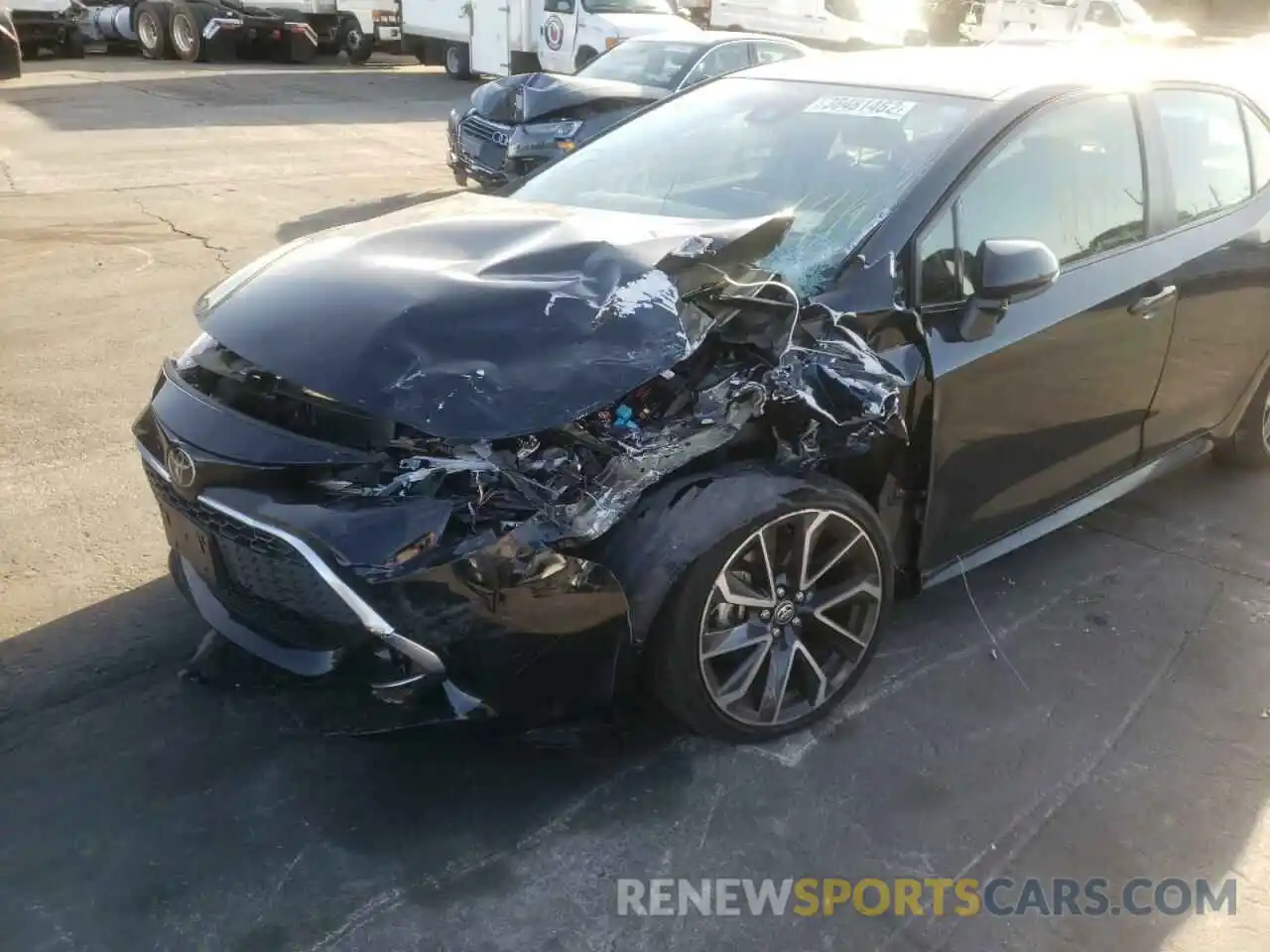 9 Photograph of a damaged car JTNC4MBE0M3107051 TOYOTA COROLLA 2021