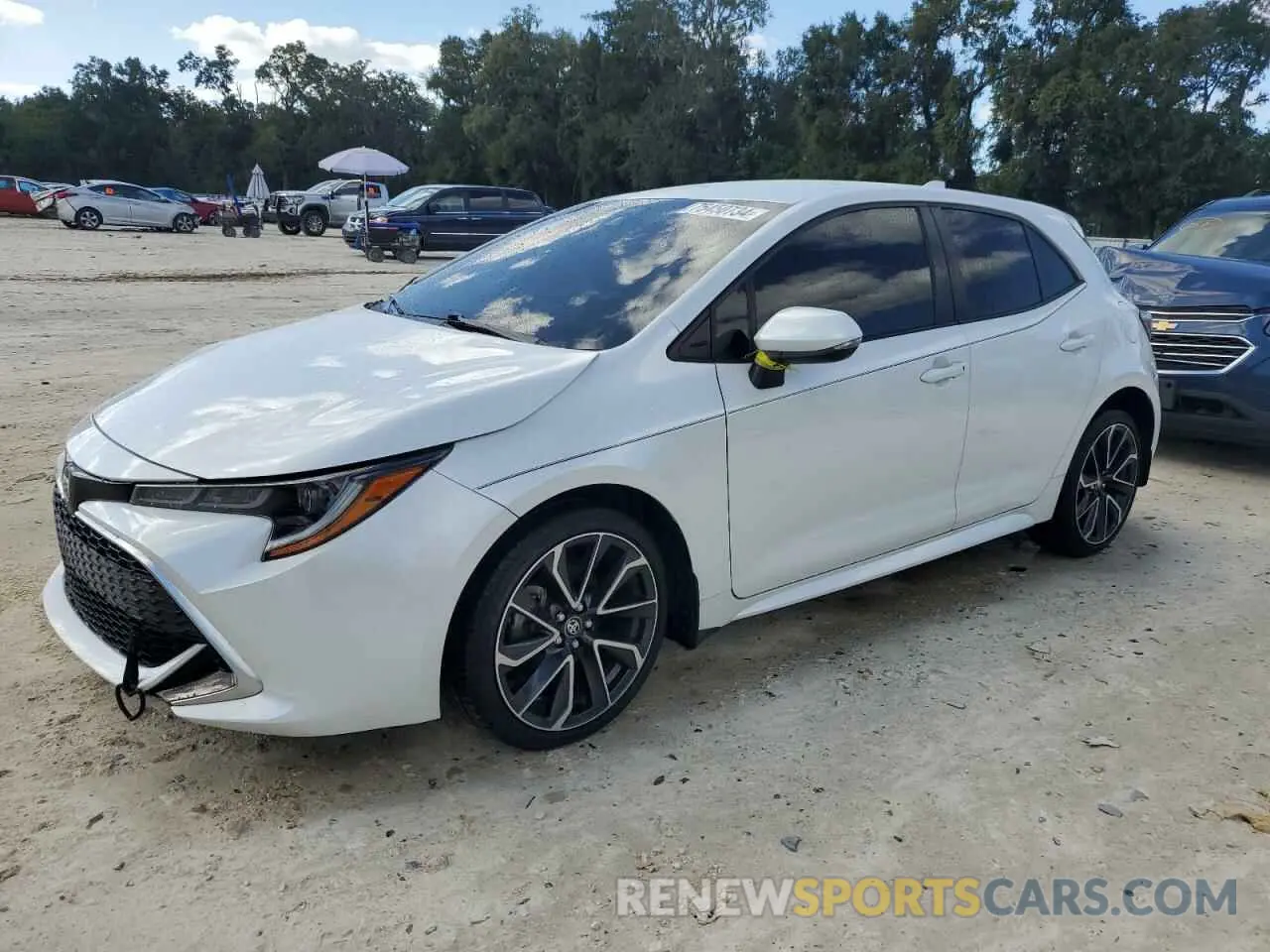1 Photograph of a damaged car JTNC4MBE0M3114470 TOYOTA COROLLA 2021