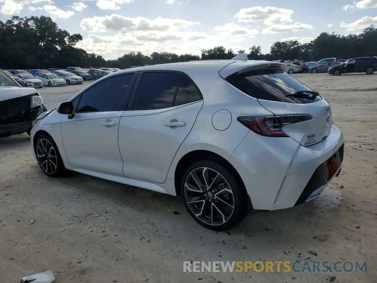 2 Photograph of a damaged car JTNC4MBE0M3114470 TOYOTA COROLLA 2021