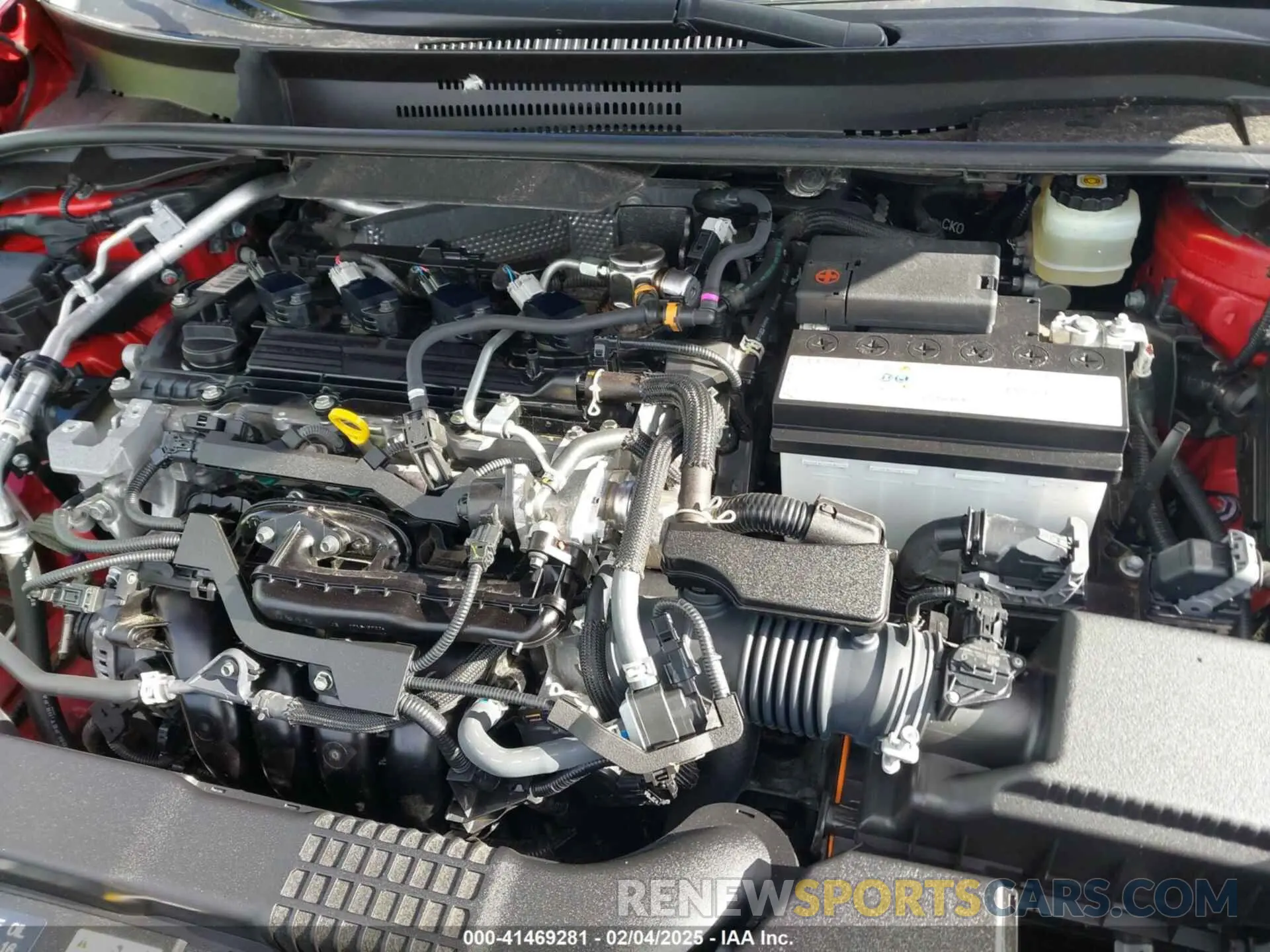 10 Photograph of a damaged car JTNC4MBE1M3139443 TOYOTA COROLLA 2021
