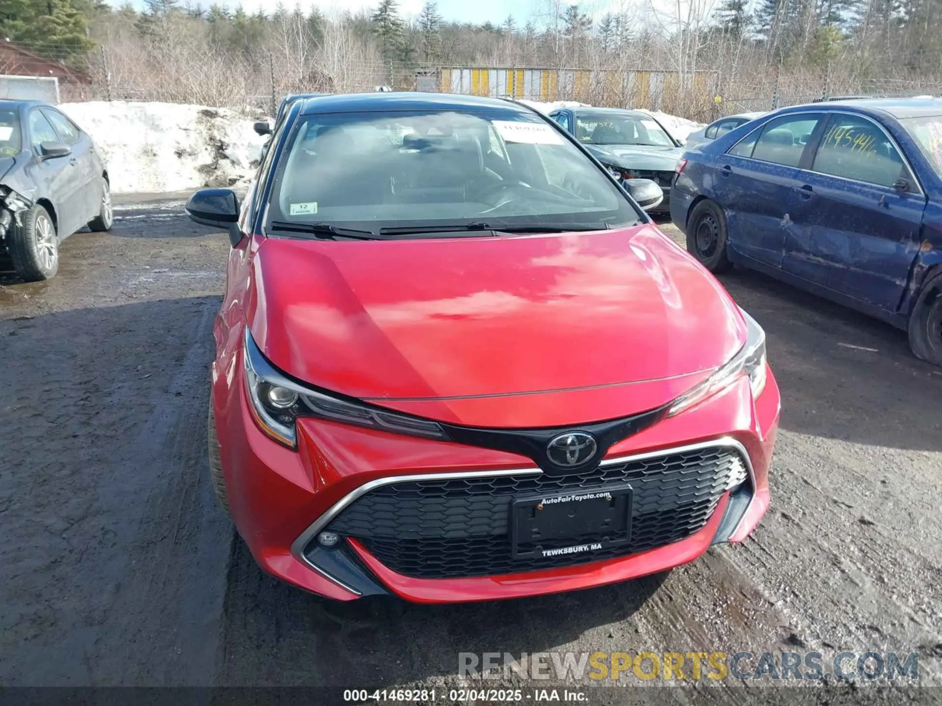12 Photograph of a damaged car JTNC4MBE1M3139443 TOYOTA COROLLA 2021