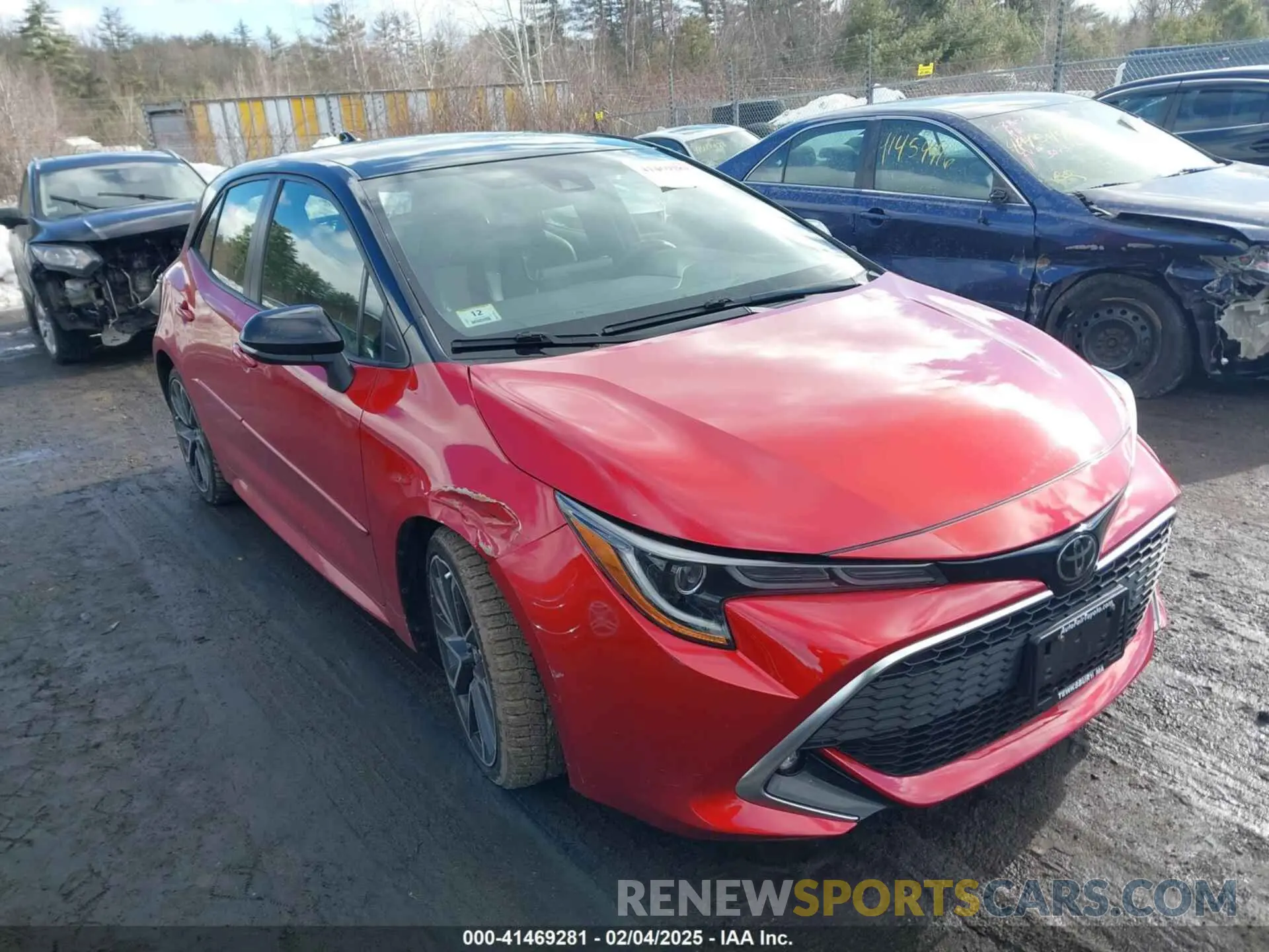 13 Photograph of a damaged car JTNC4MBE1M3139443 TOYOTA COROLLA 2021