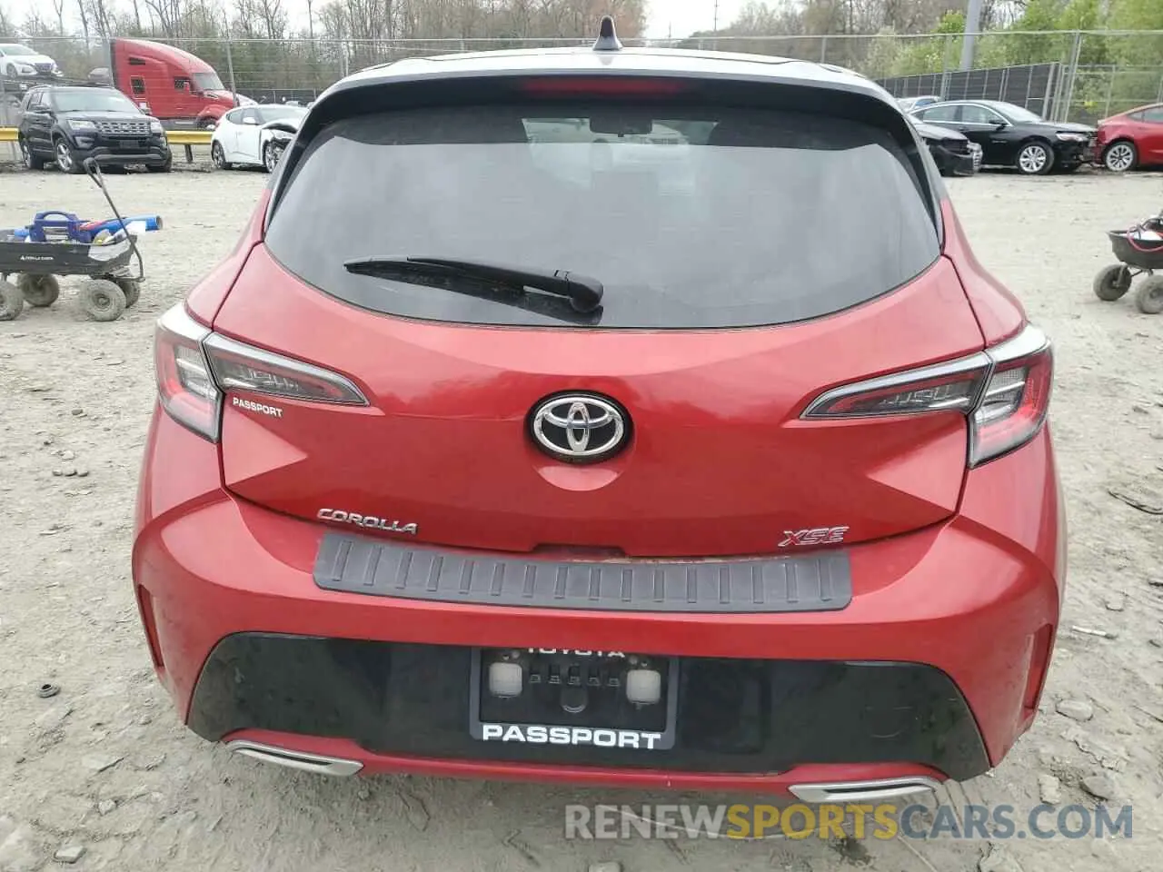 6 Photograph of a damaged car JTNC4MBE4M3144281 TOYOTA COROLLA 2021
