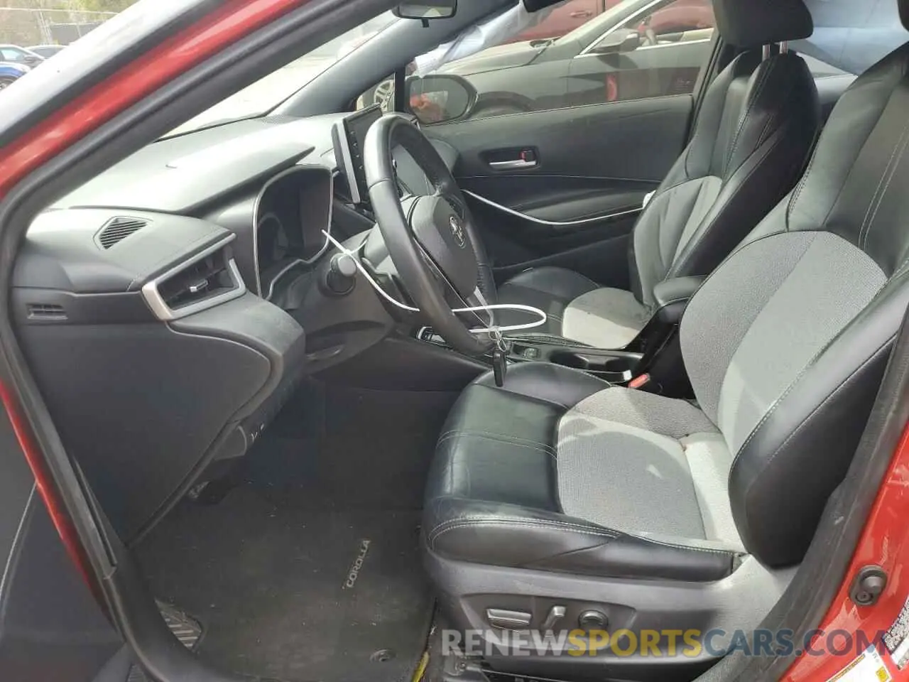 7 Photograph of a damaged car JTNC4MBE4M3144281 TOYOTA COROLLA 2021