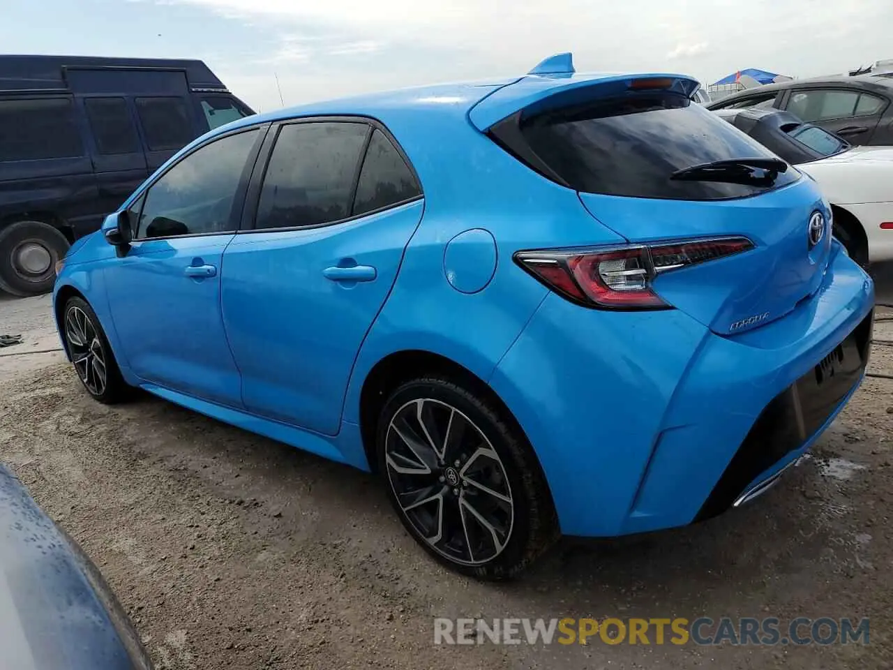 2 Photograph of a damaged car JTNC4MBE5M3106204 TOYOTA COROLLA 2021