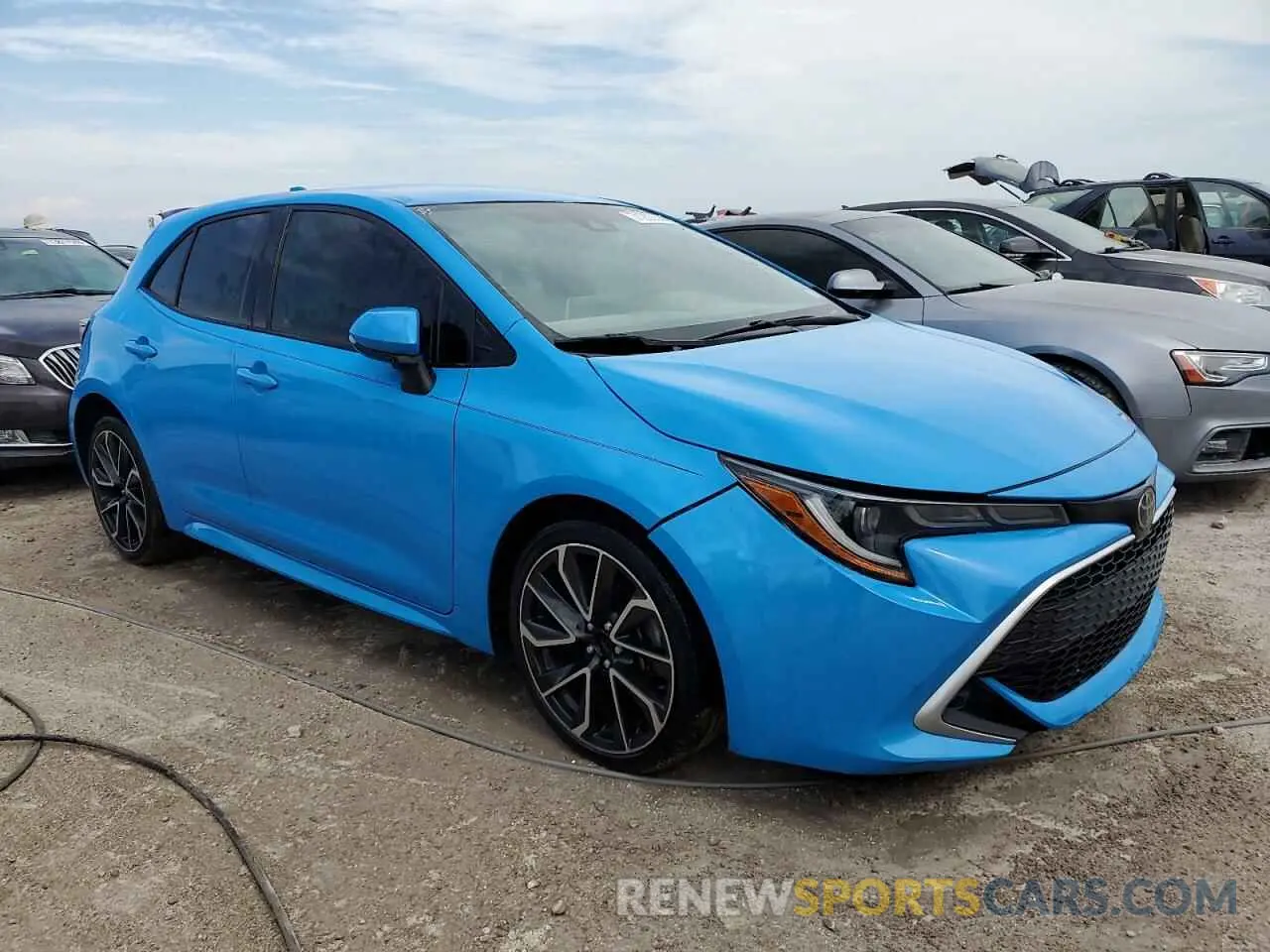 4 Photograph of a damaged car JTNC4MBE5M3106204 TOYOTA COROLLA 2021
