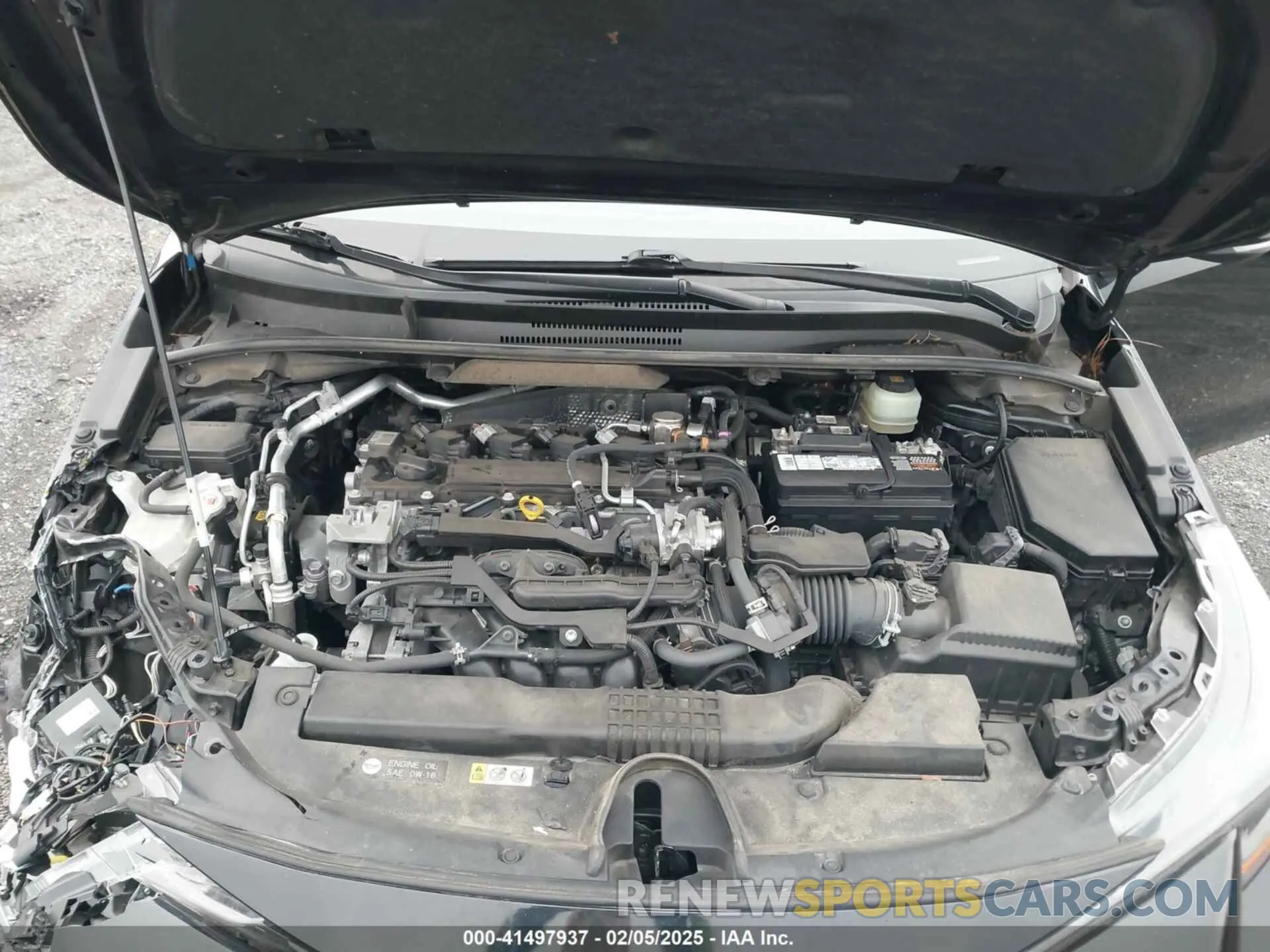 10 Photograph of a damaged car JTNC4MBE5M3106428 TOYOTA COROLLA 2021