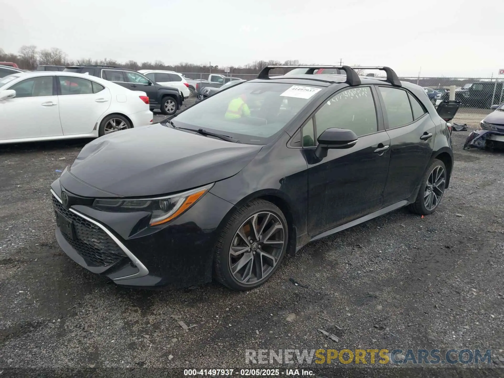 2 Photograph of a damaged car JTNC4MBE5M3106428 TOYOTA COROLLA 2021