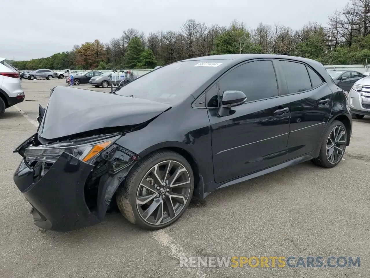 1 Photograph of a damaged car JTNC4MBE5M3133676 TOYOTA COROLLA 2021
