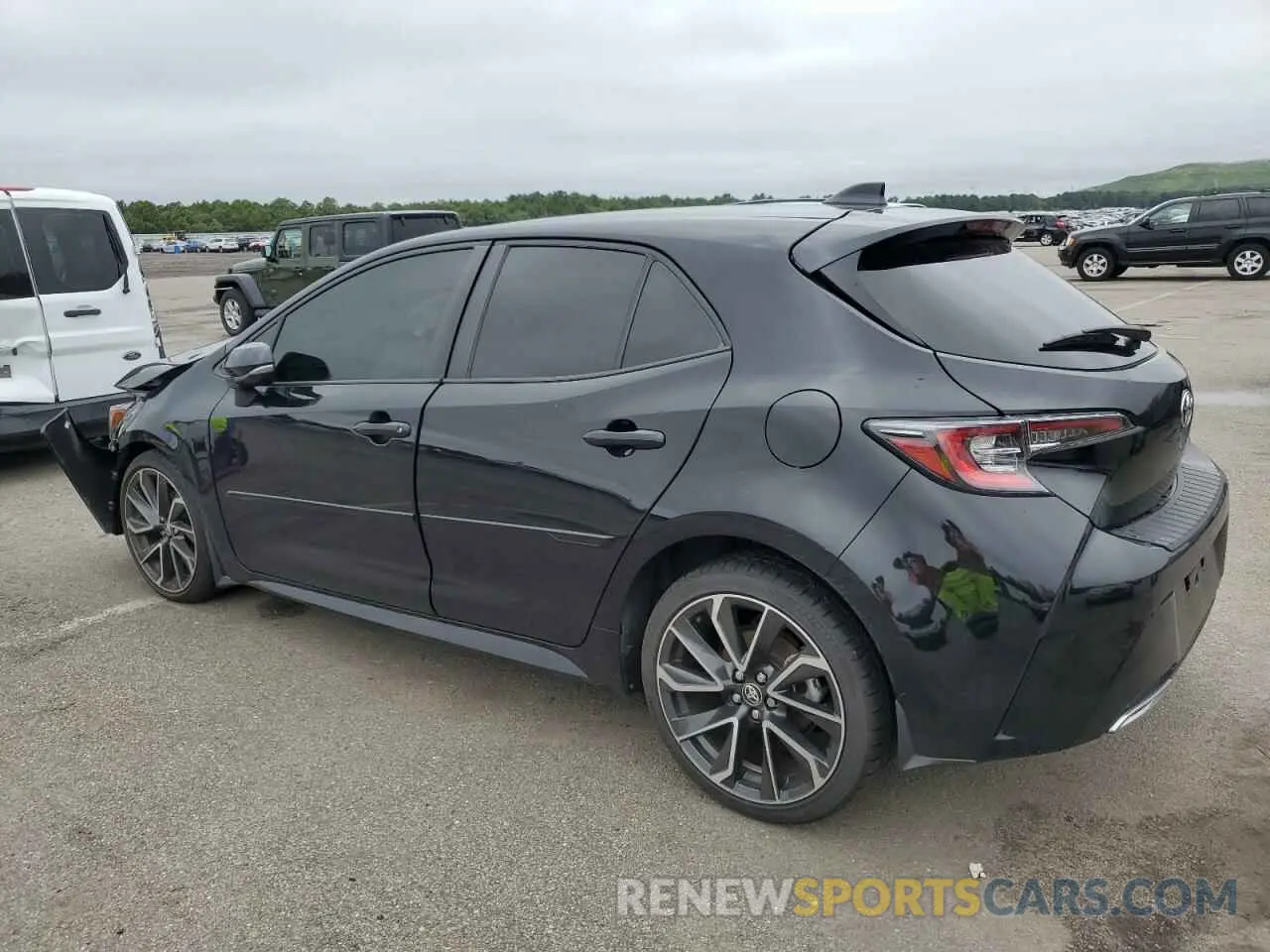2 Photograph of a damaged car JTNC4MBE5M3133676 TOYOTA COROLLA 2021