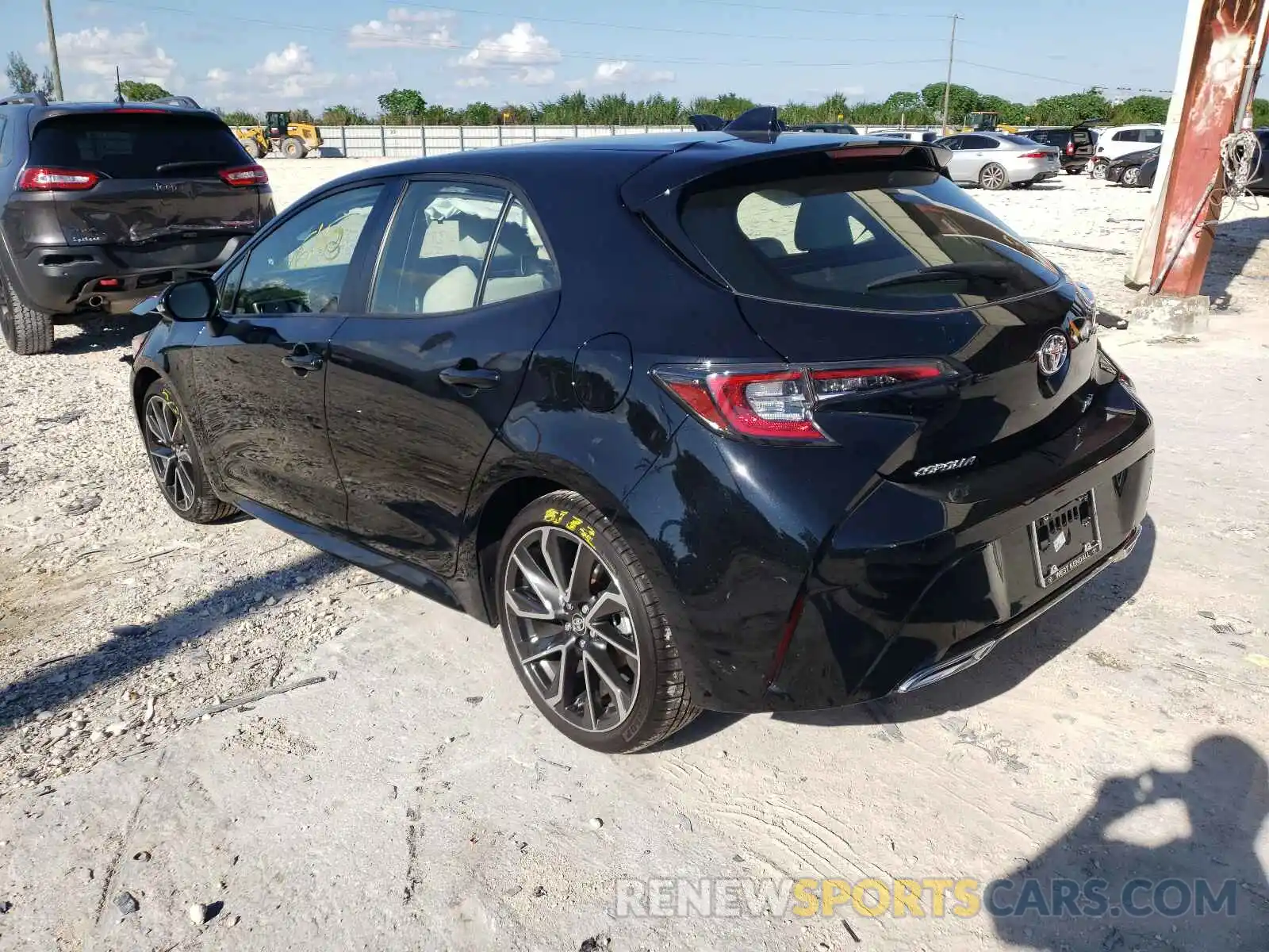 3 Photograph of a damaged car JTNC4MBE5M3137145 TOYOTA COROLLA 2021