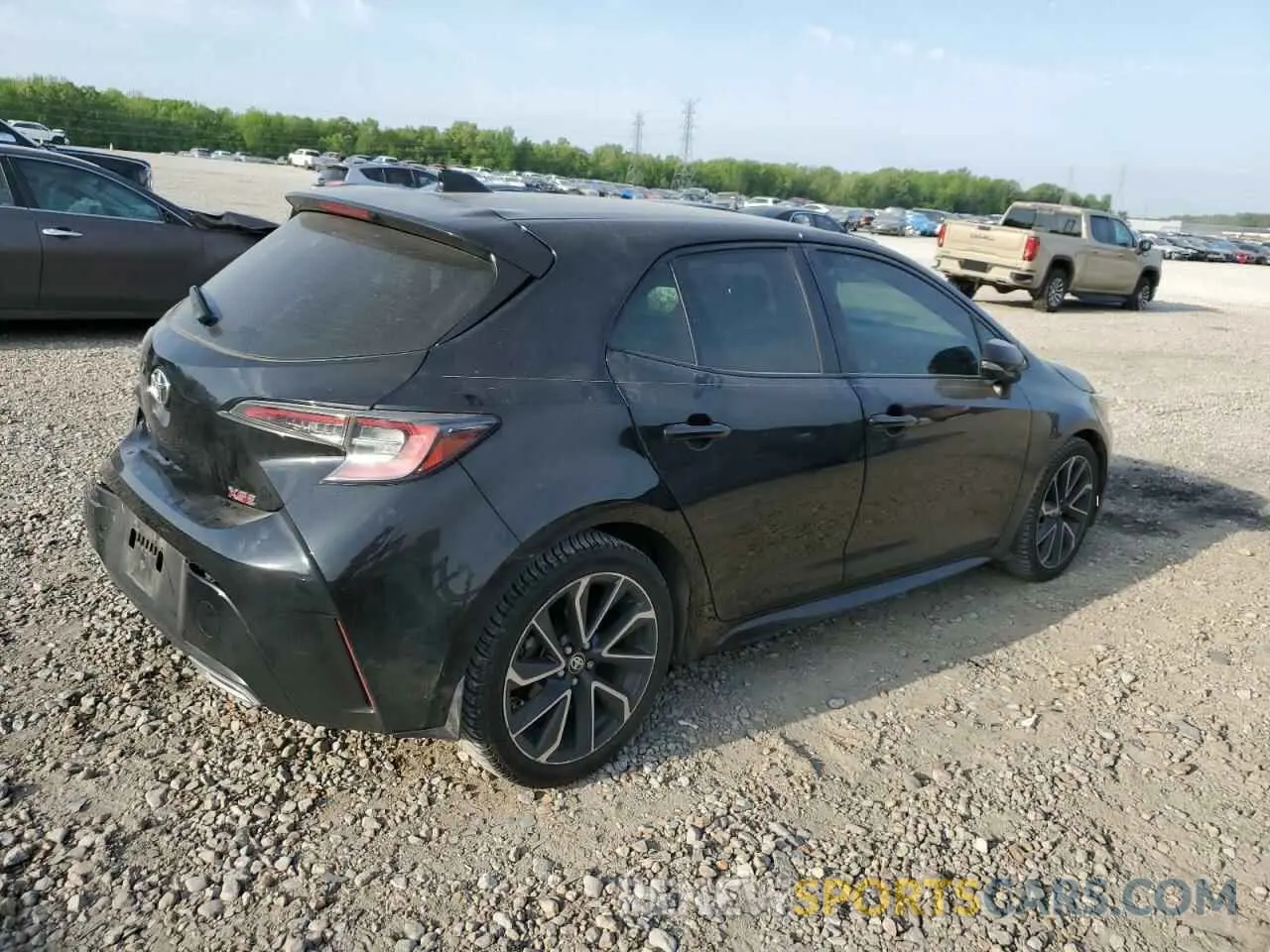 3 Photograph of a damaged car JTNC4MBE6M3105840 TOYOTA COROLLA 2021