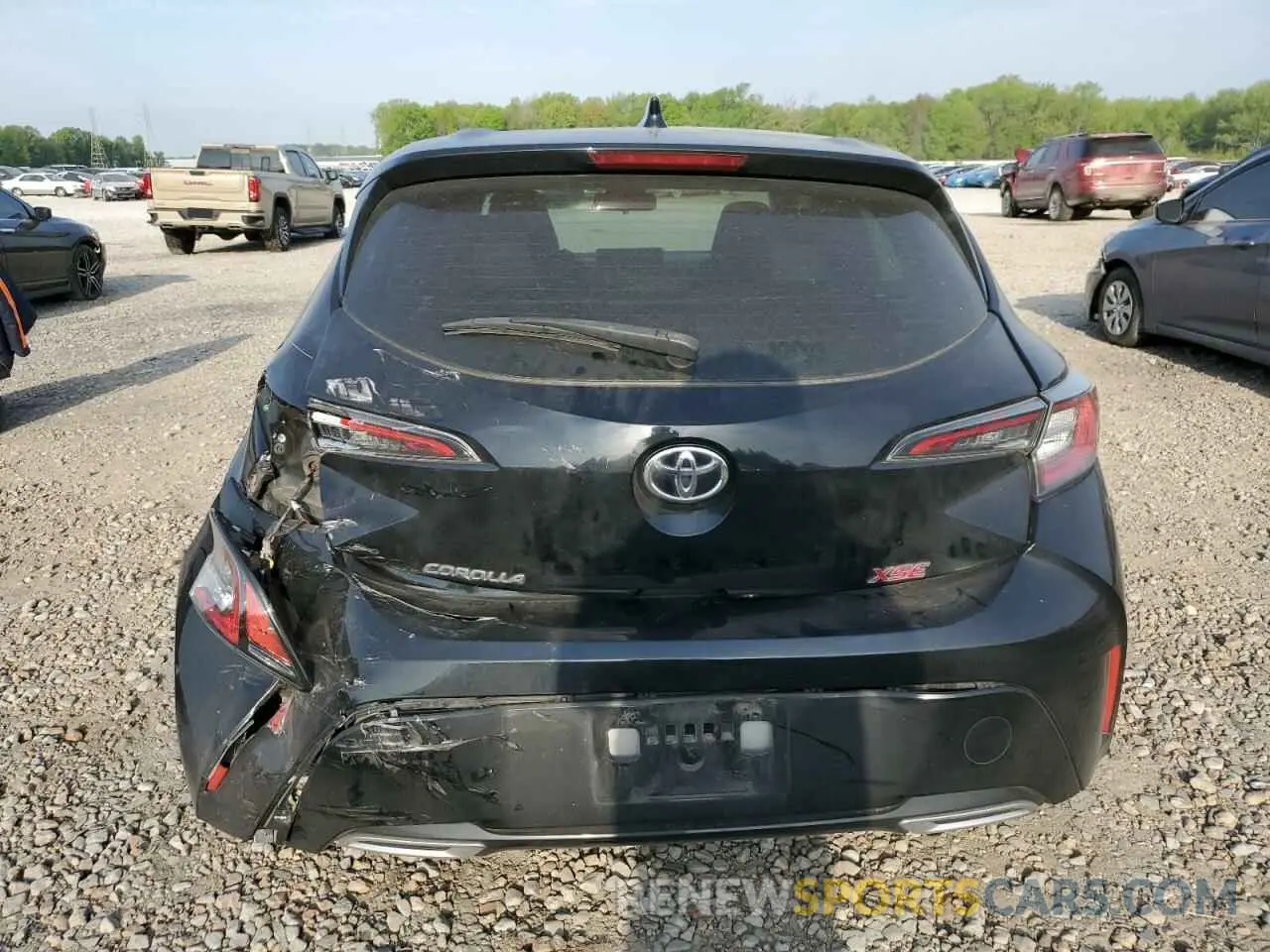 6 Photograph of a damaged car JTNC4MBE6M3105840 TOYOTA COROLLA 2021