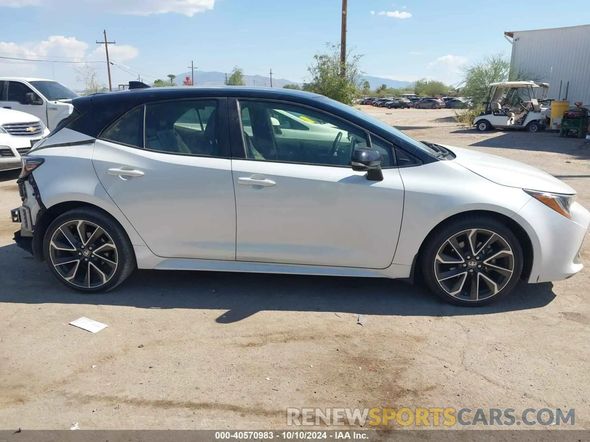 13 Photograph of a damaged car JTNC4MBE6M3127613 TOYOTA COROLLA 2021