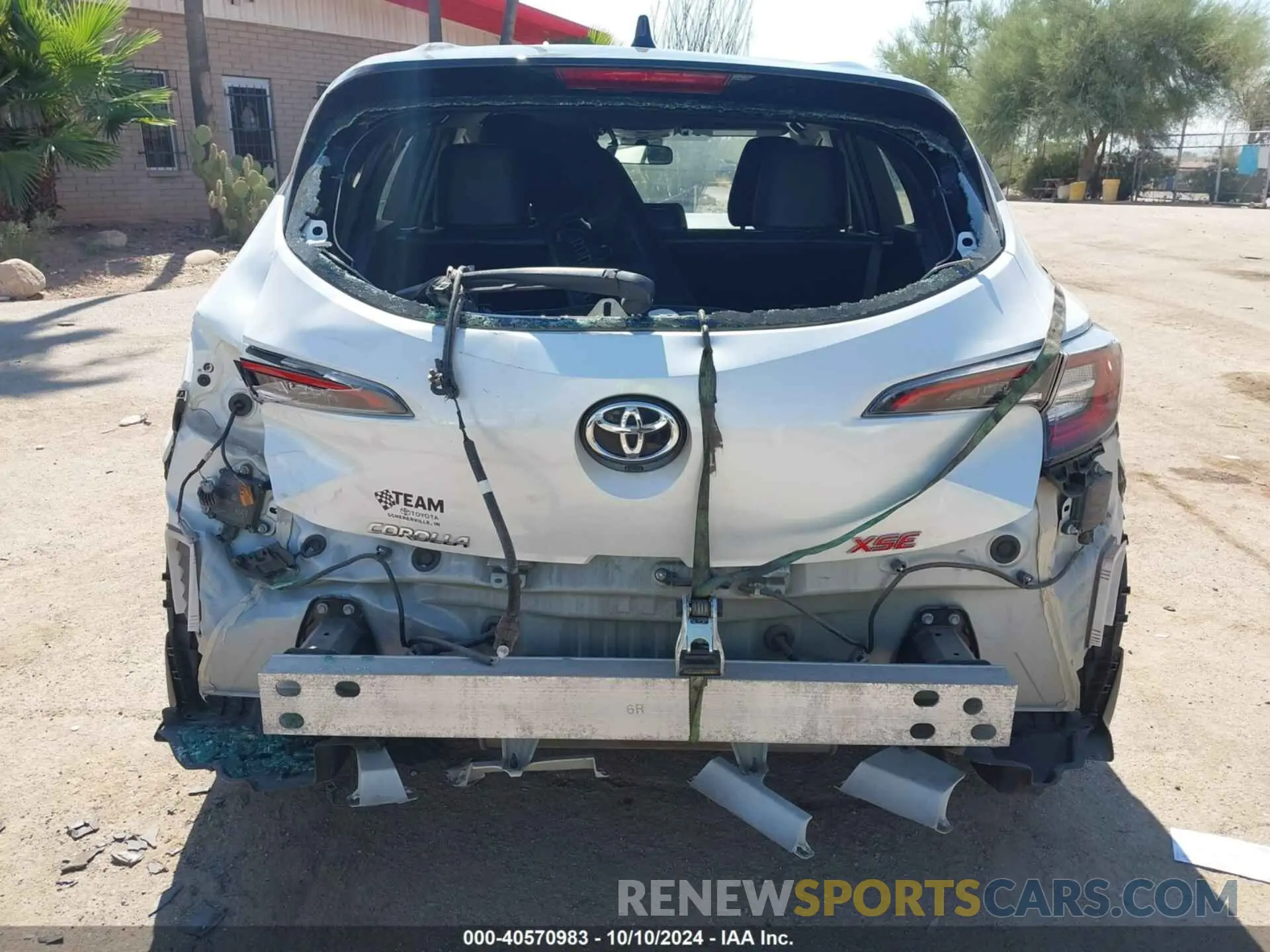 16 Photograph of a damaged car JTNC4MBE6M3127613 TOYOTA COROLLA 2021
