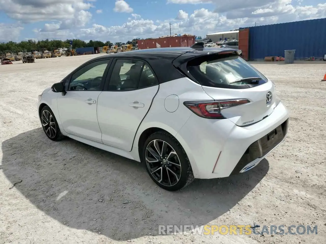 2 Photograph of a damaged car JTNC4MBE7M3107175 TOYOTA COROLLA 2021