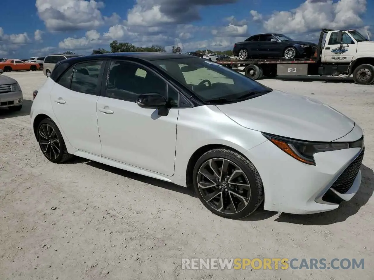 4 Photograph of a damaged car JTNC4MBE7M3107175 TOYOTA COROLLA 2021