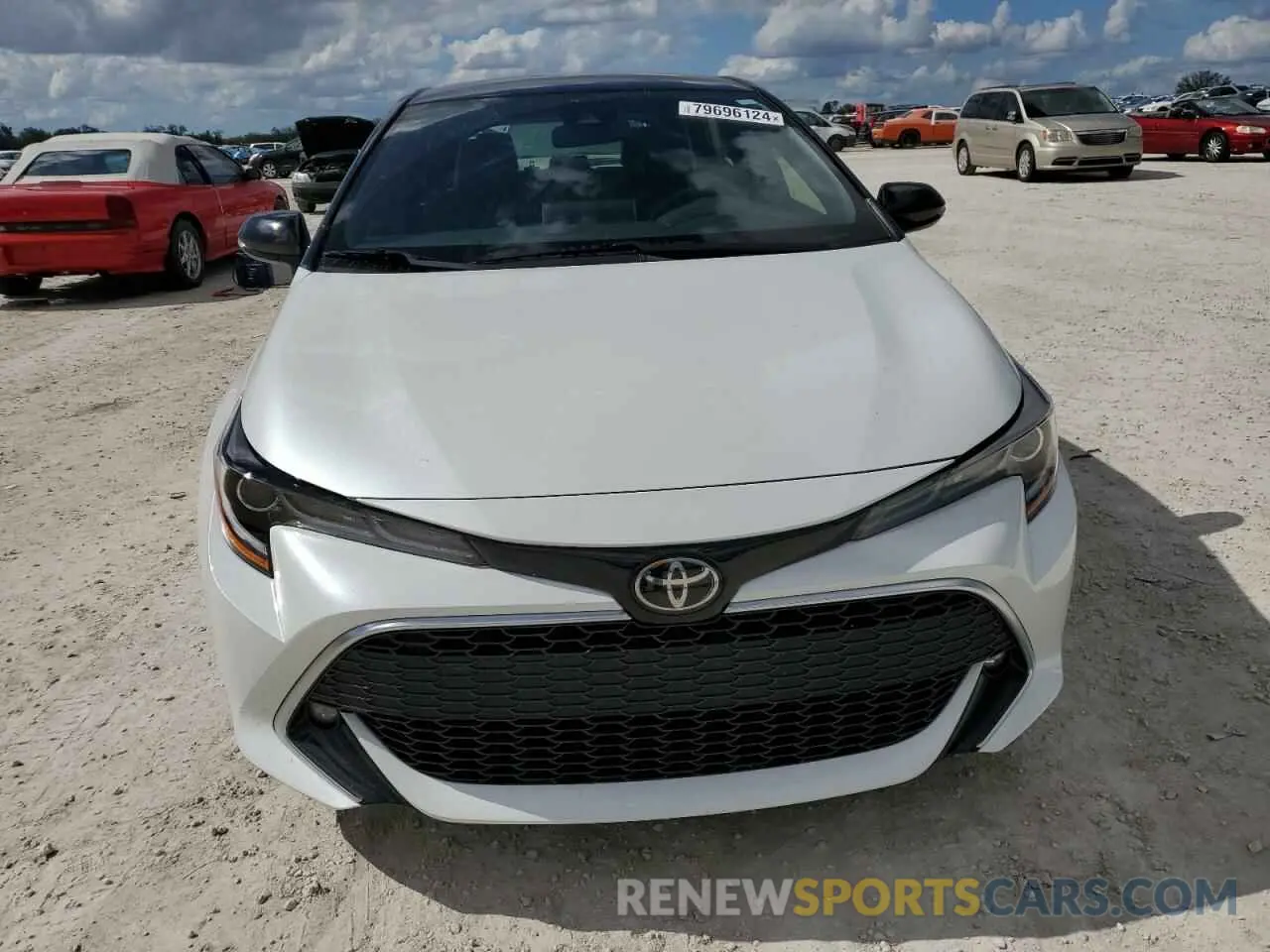 5 Photograph of a damaged car JTNC4MBE7M3107175 TOYOTA COROLLA 2021
